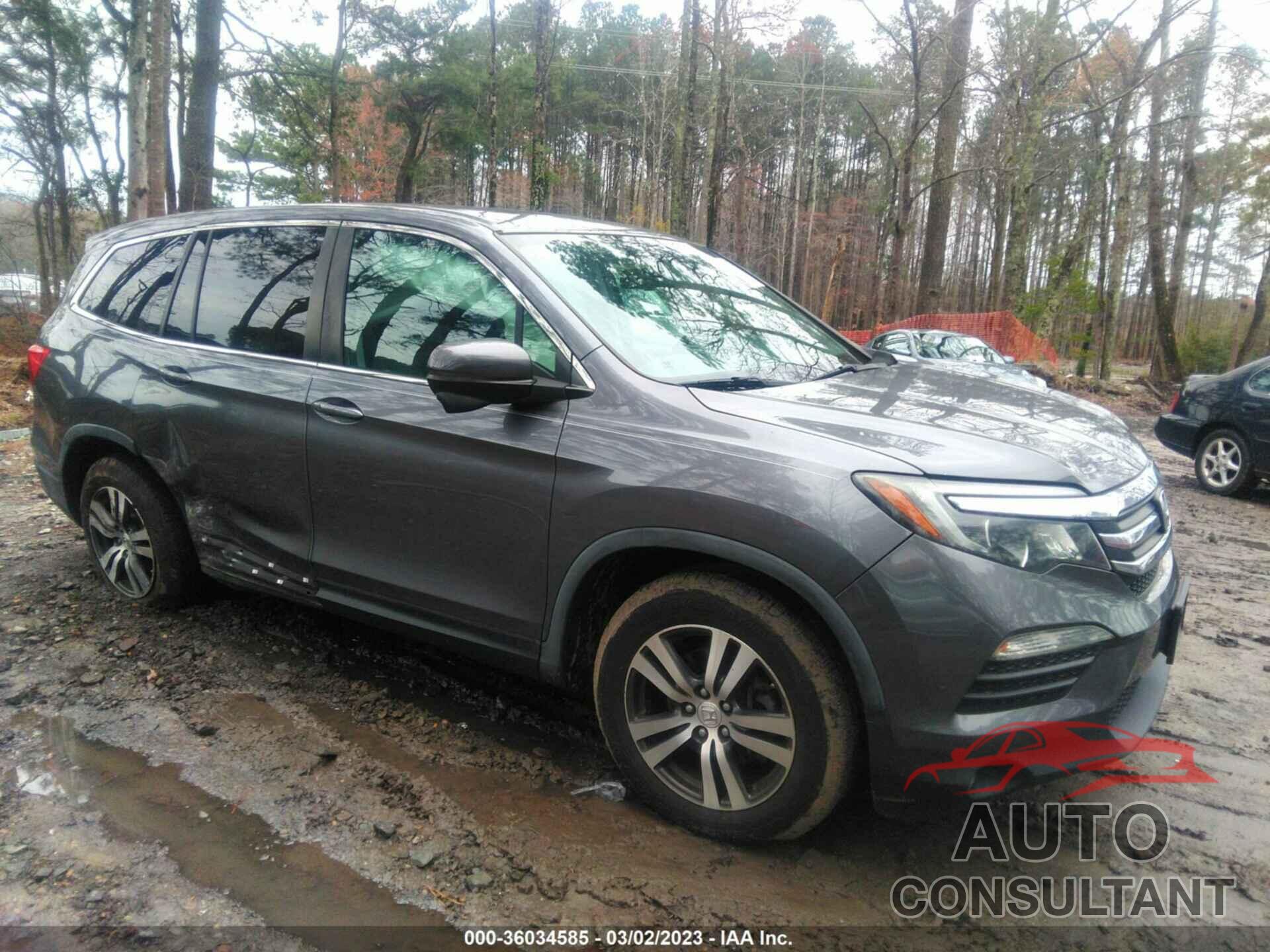 HONDA PILOT 2016 - 5FNYF5H87GB005829