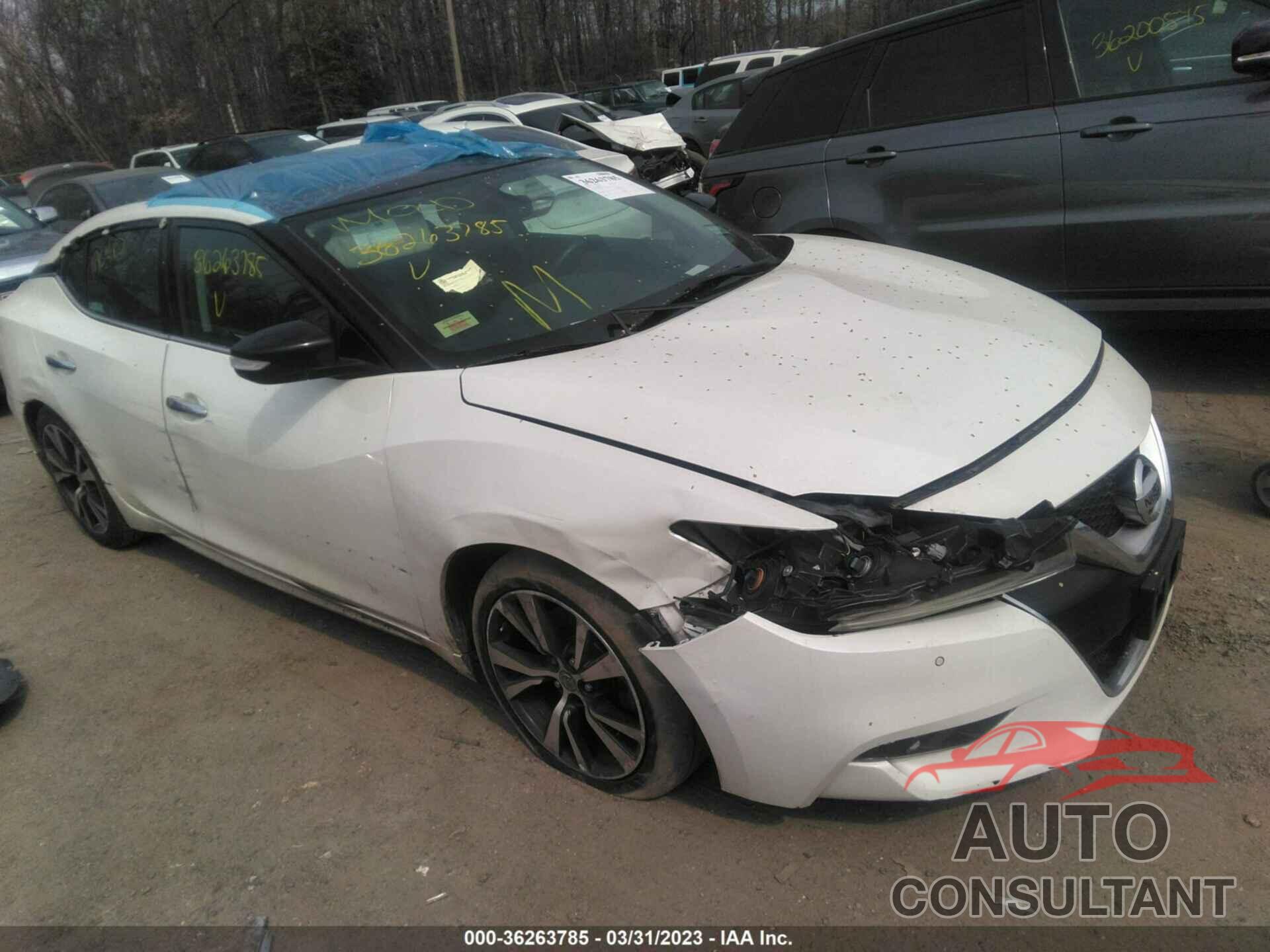 NISSAN MAXIMA 2016 - 1N4AA6AP0GC437494