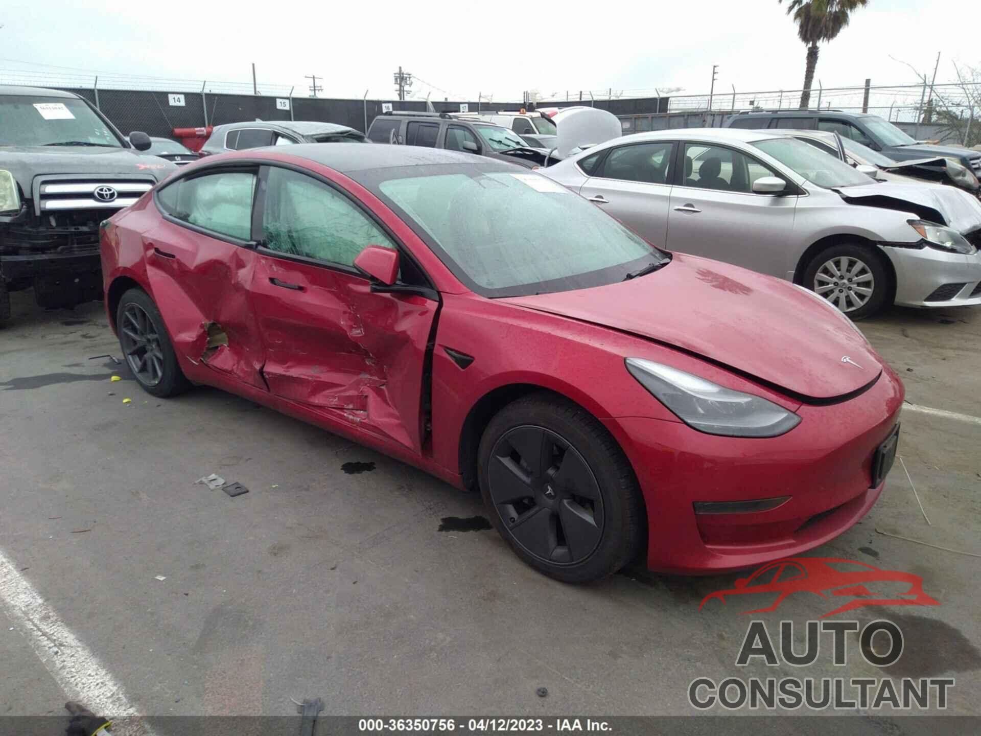 TESLA MODEL 3 2022 - 5YJ3E1EA1NF314531
