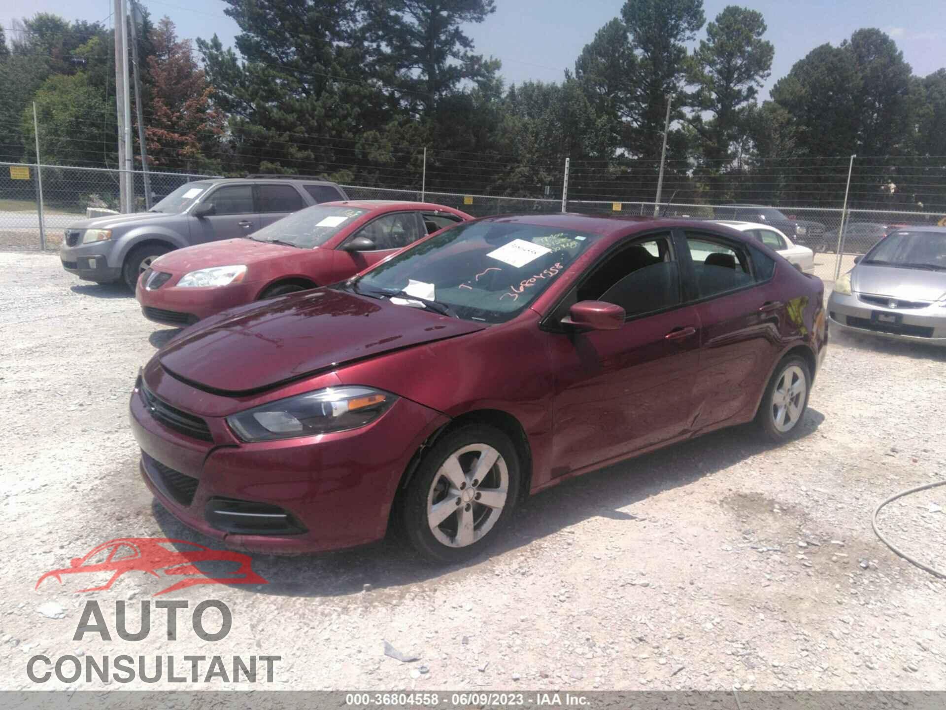 DODGE DART 2015 - 1C3CDFBB6FD331285