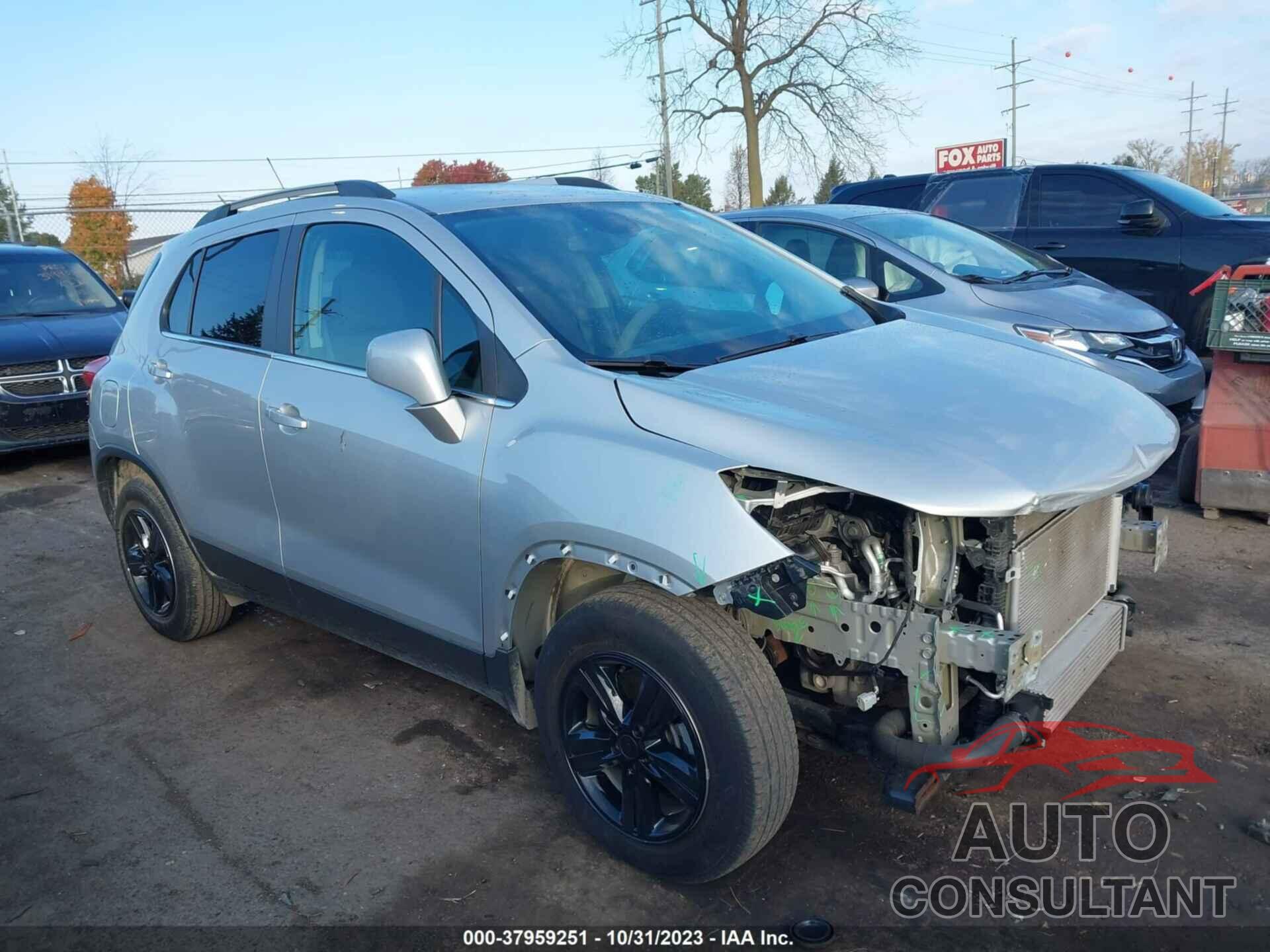 CHEVROLET TRAX 2019 - 3GNCJLSB6KL343404