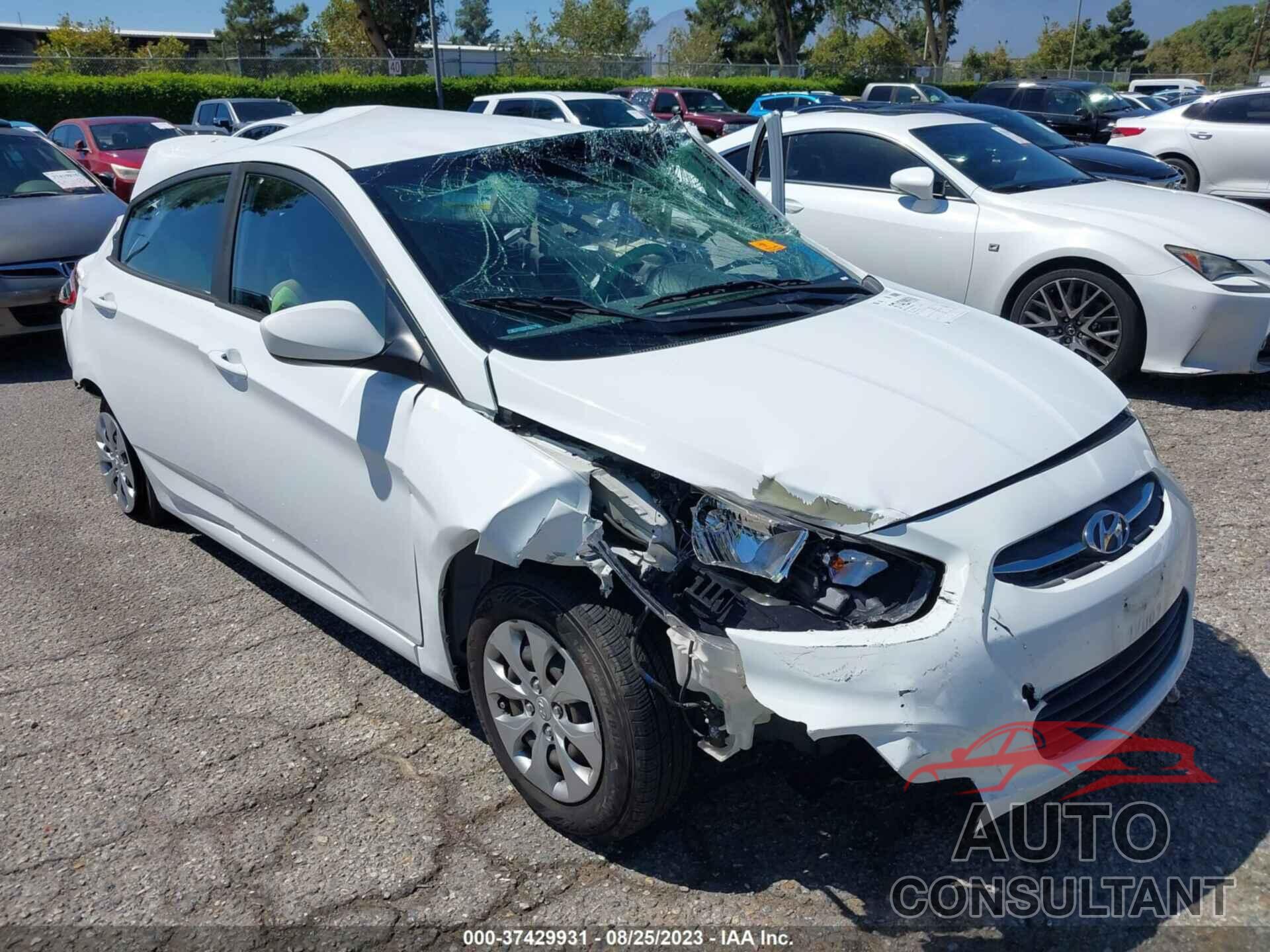 HYUNDAI ACCENT 2017 - KMHCT4AE5HU234950