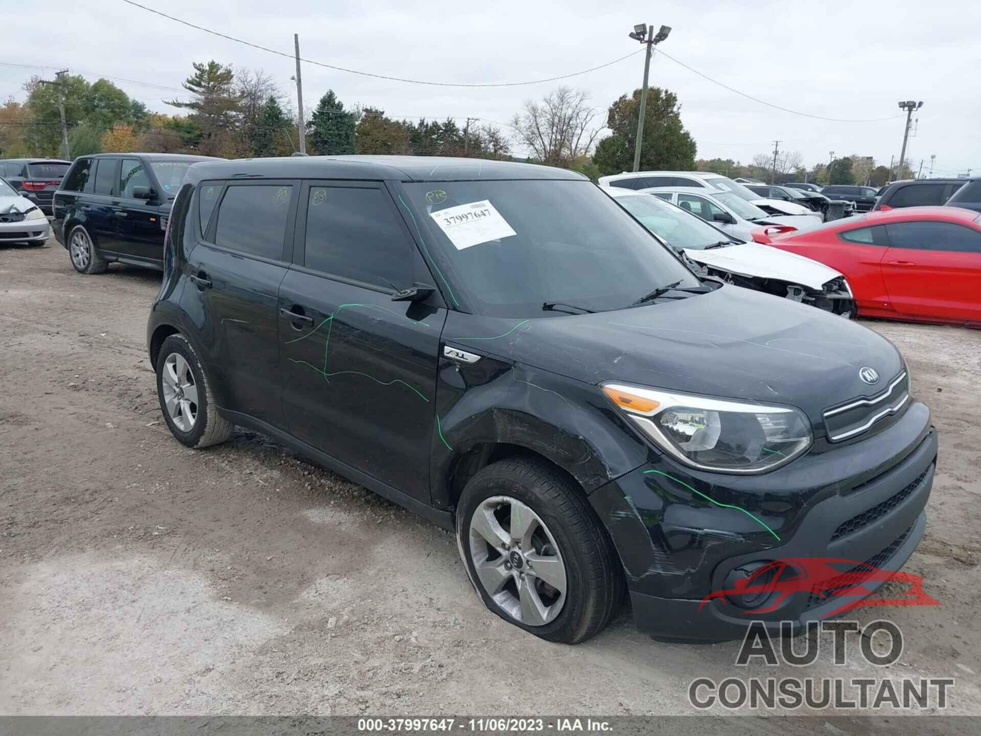 KIA SOUL 2019 - KNDJN2A27K7022136