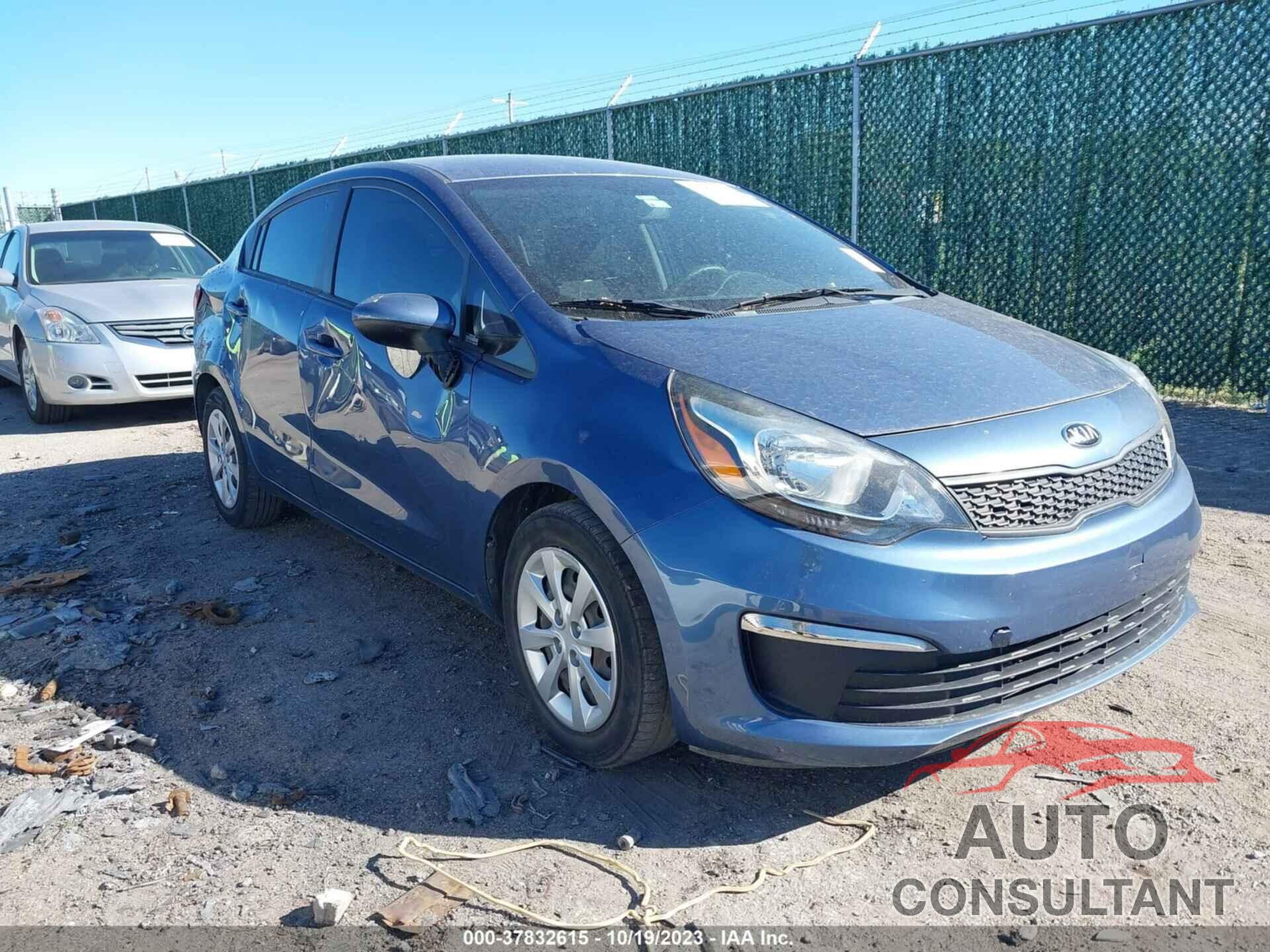 KIA RIO 2016 - KNADM4A3XG6694772