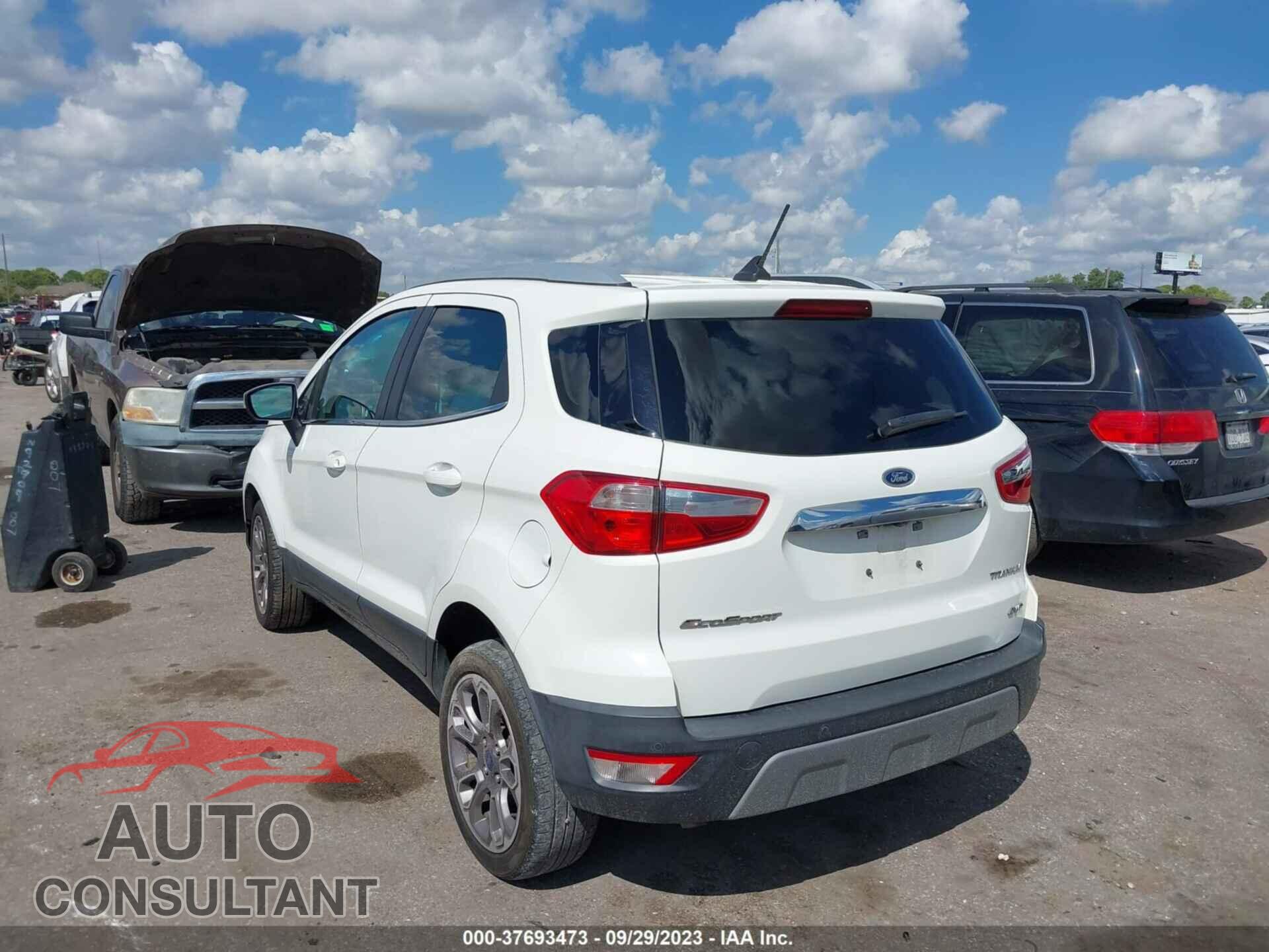 FORD ECOSPORT 2019 - MAJ6S3KL9KC272602