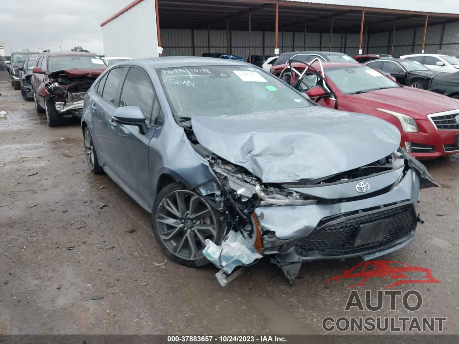 TOYOTA COROLLA 2021 - JTDS4MCE9MJ055722