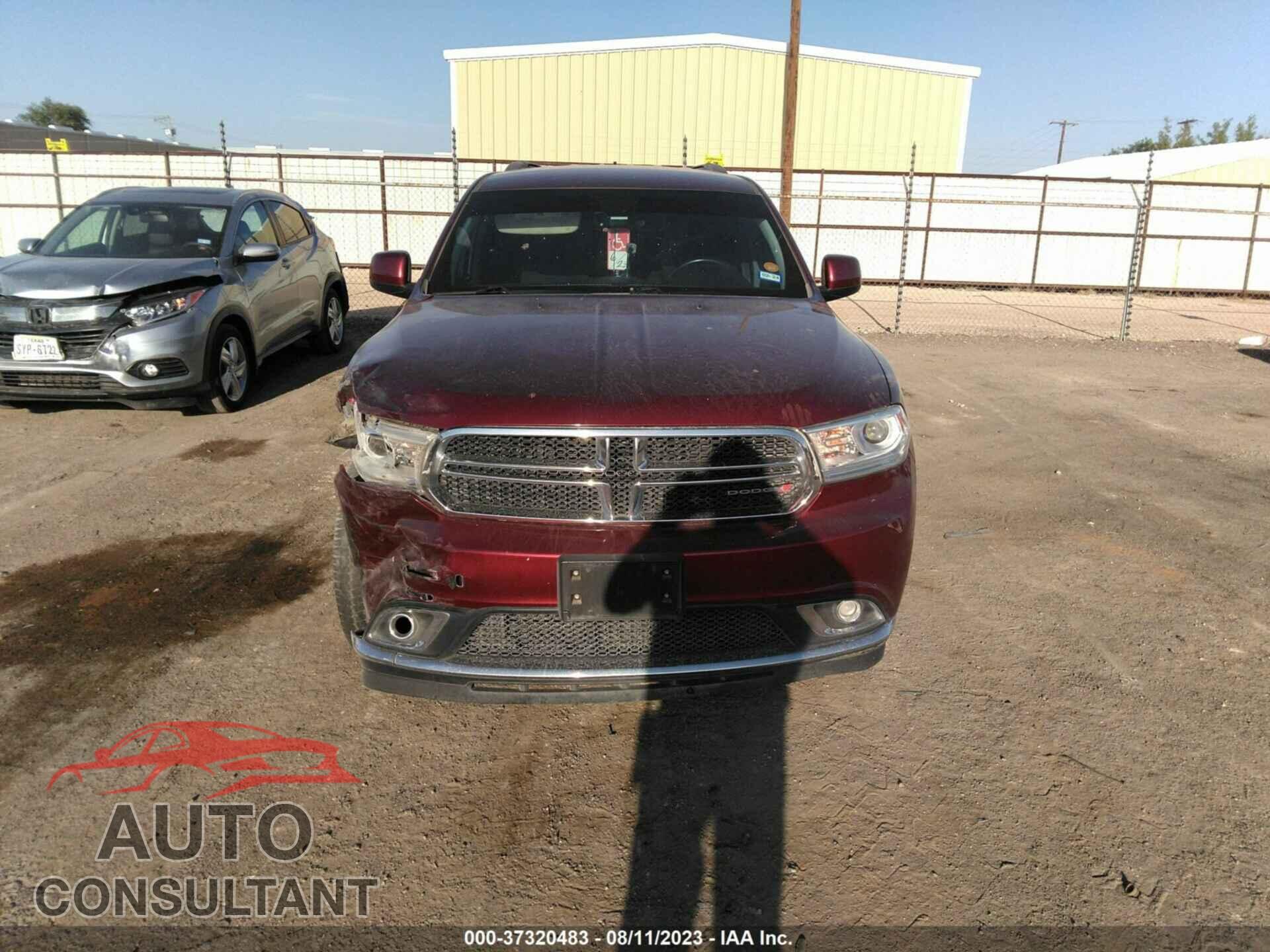 DODGE DURANGO 2017 - 1C4RDJAGXHC829374