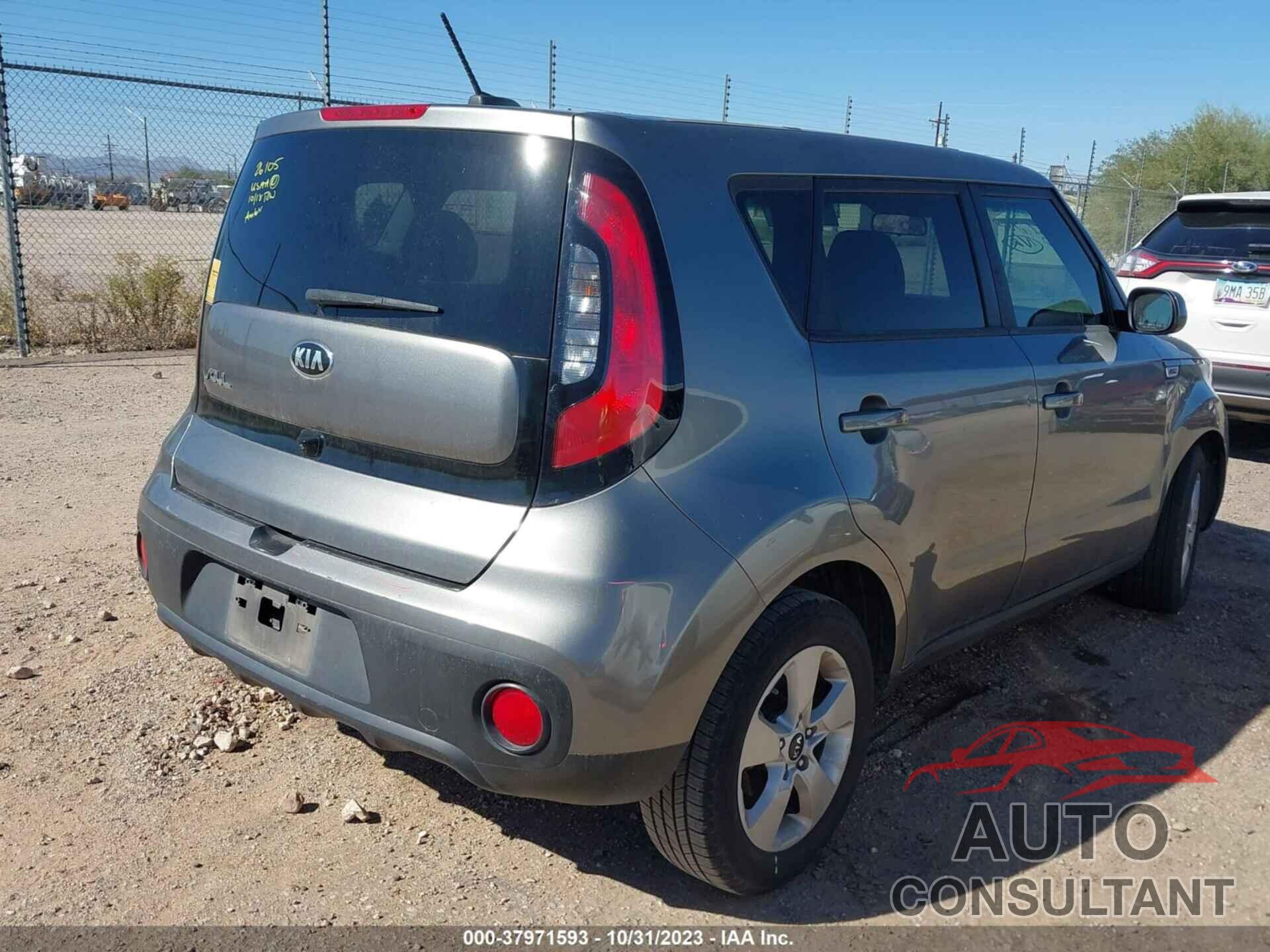 KIA SOUL 2019 - KNDJN2A24K7668301