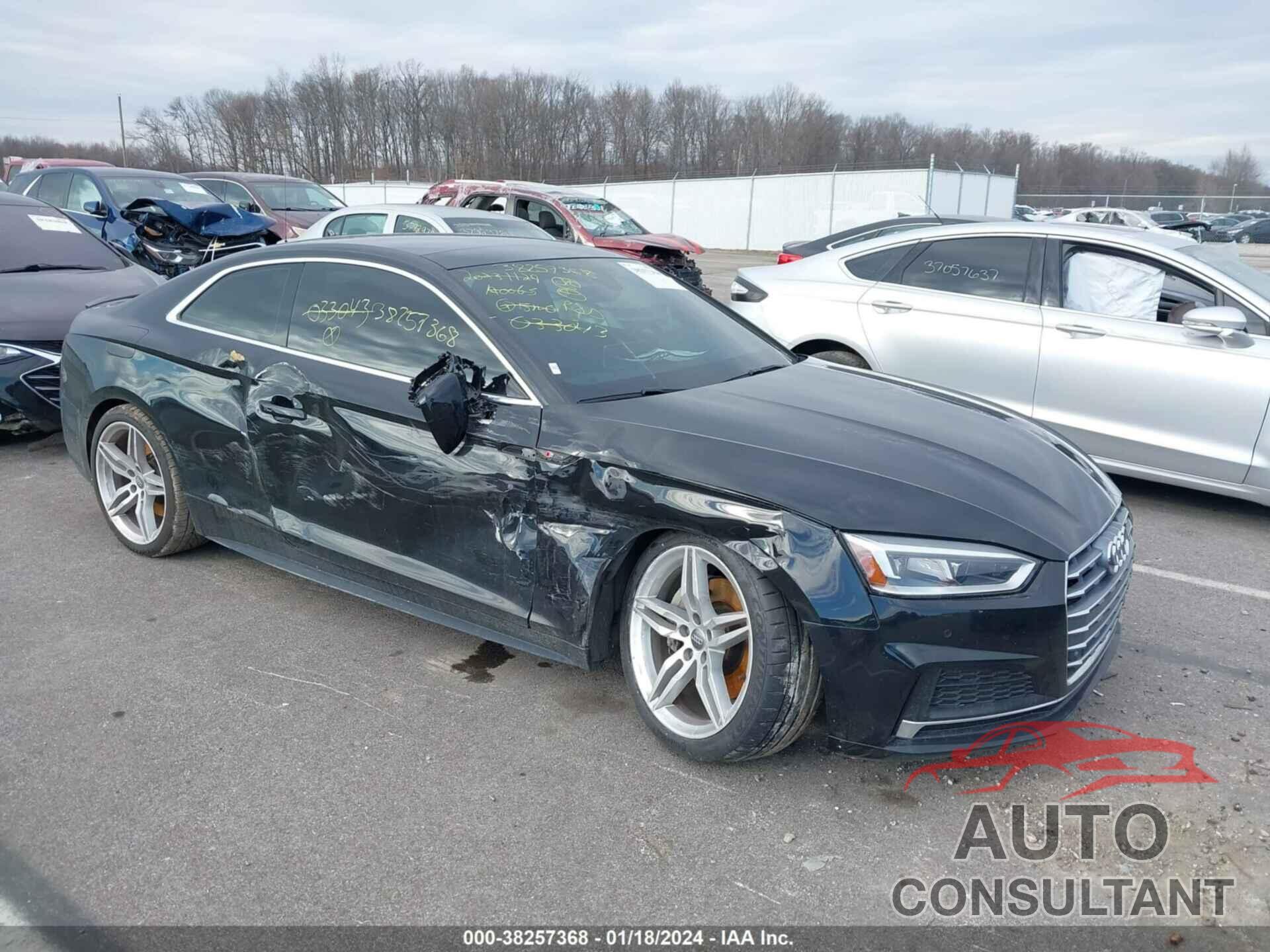 AUDI A5 2019 - WAUTNAF53KA033043