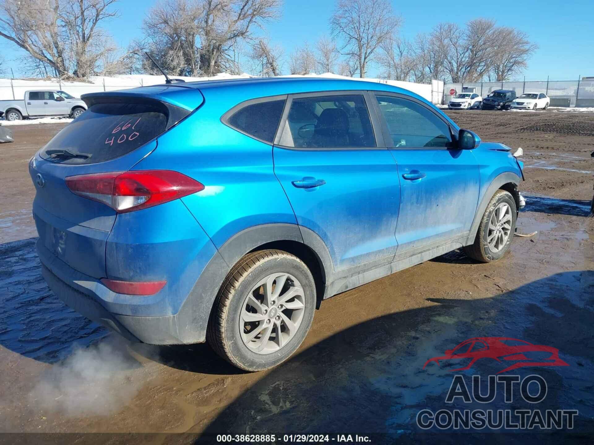 HYUNDAI TUCSON 2017 - KM8J23A42HU566288