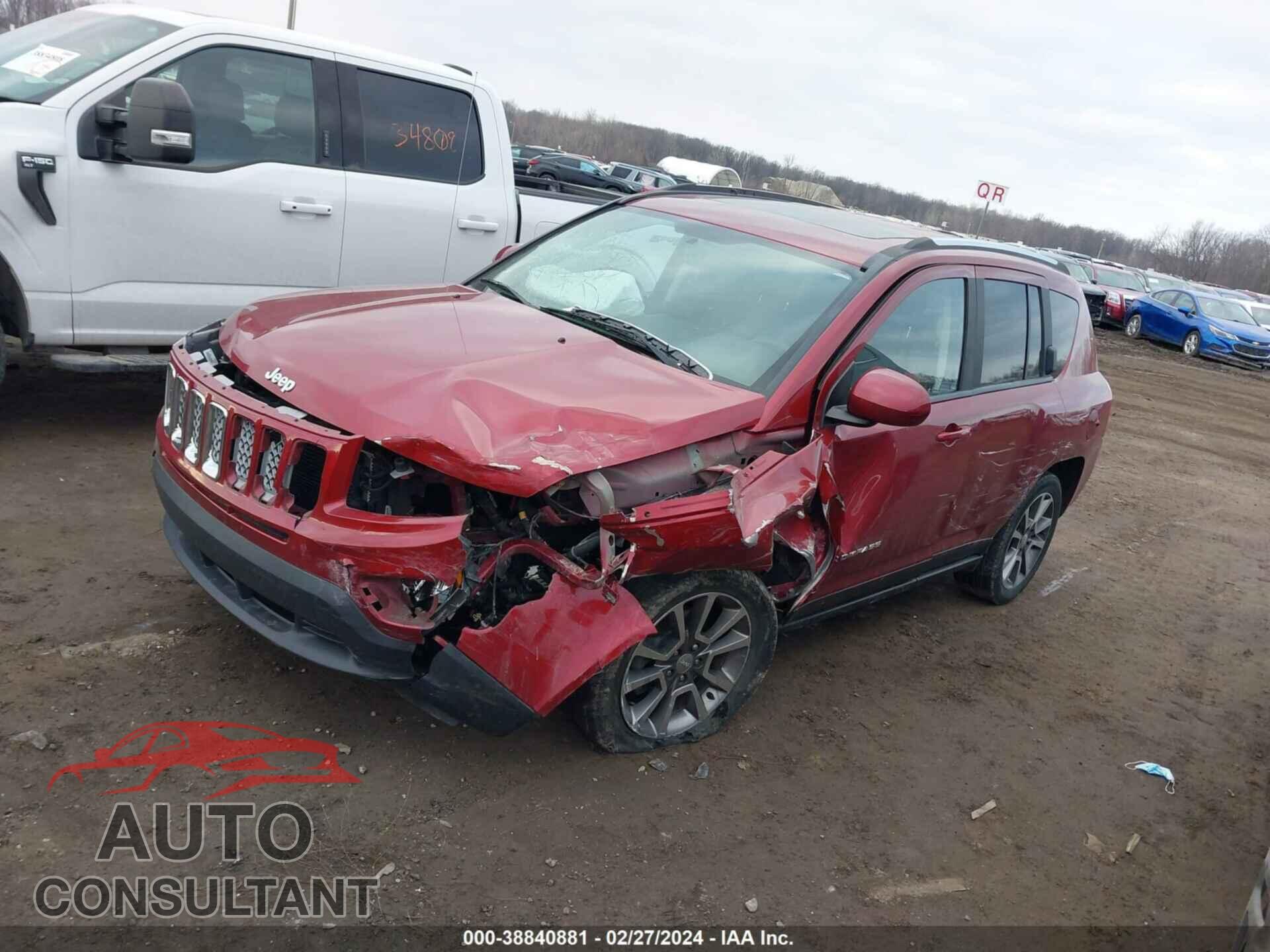 JEEP COMPASS 2017 - 1C4NJDEB5HD163686