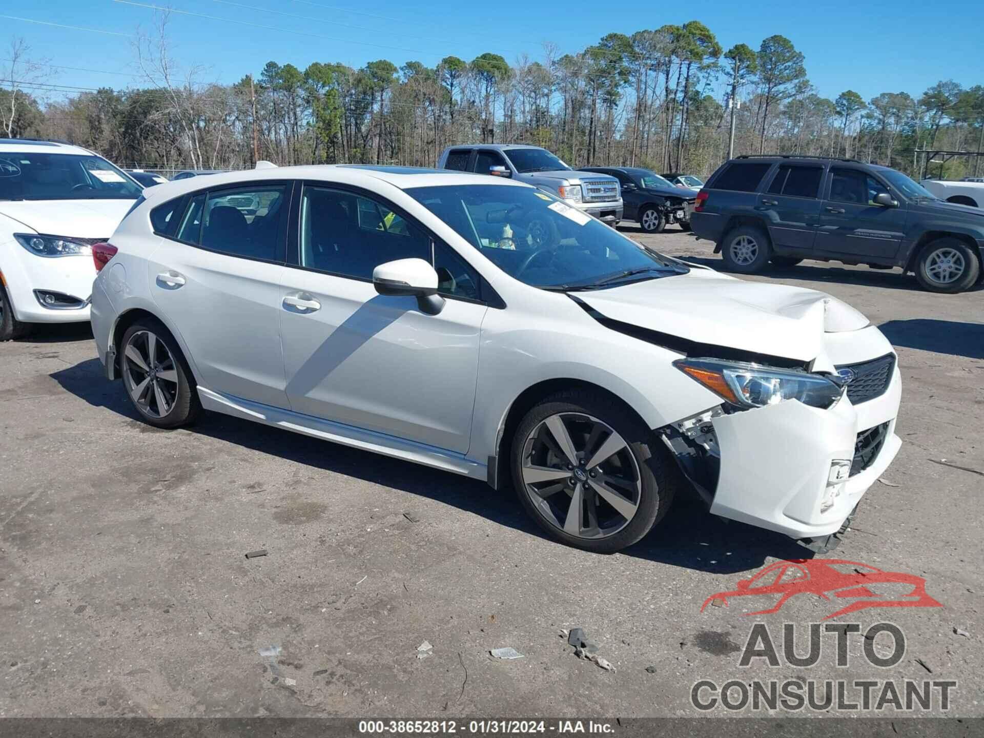 SUBARU IMPREZA 2019 - 4S3GTAM63K3763013