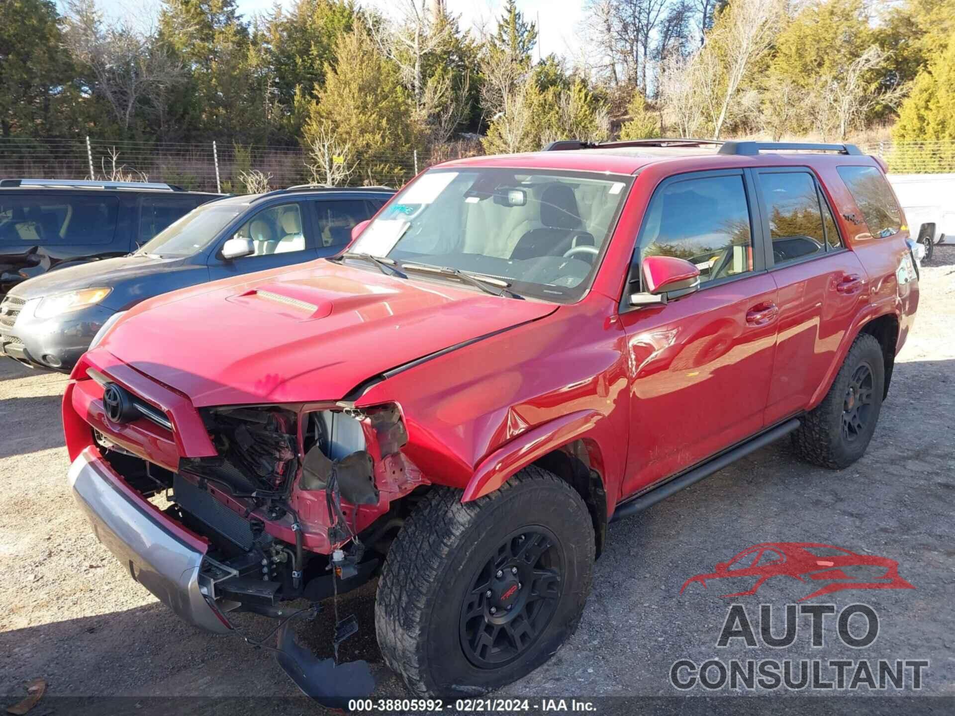 TOYOTA 4RUNNER 2022 - JTERU5JR7N5981228