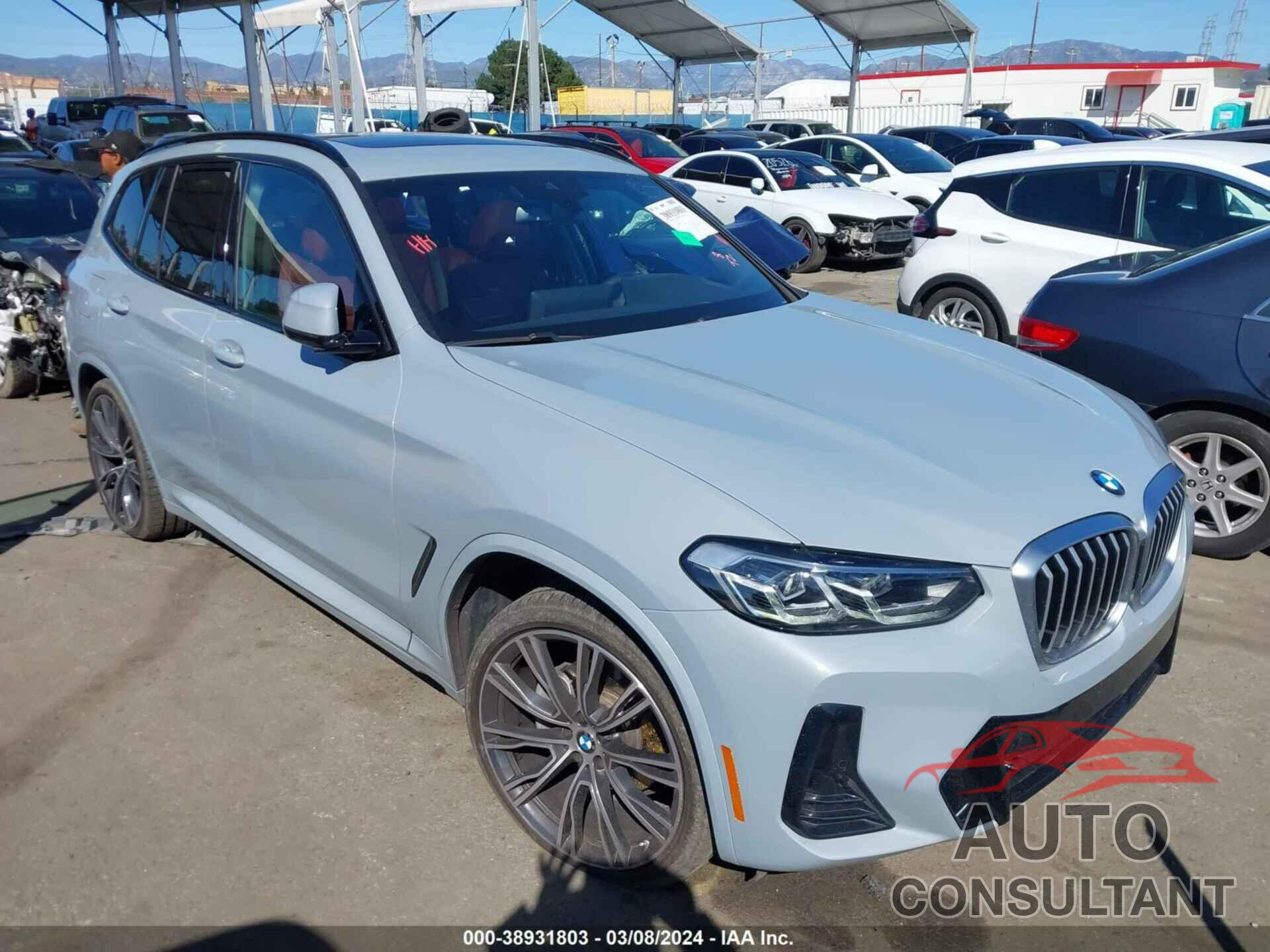 BMW X3 2022 - 5UX53DP09N9M87100