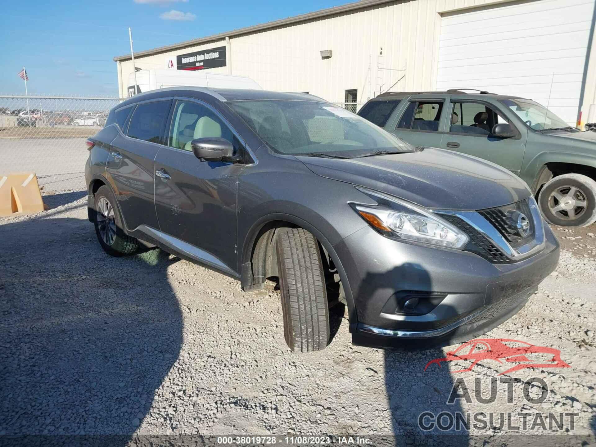 NISSAN MURANO 2016 - 5N1AZ2MH1GN162833