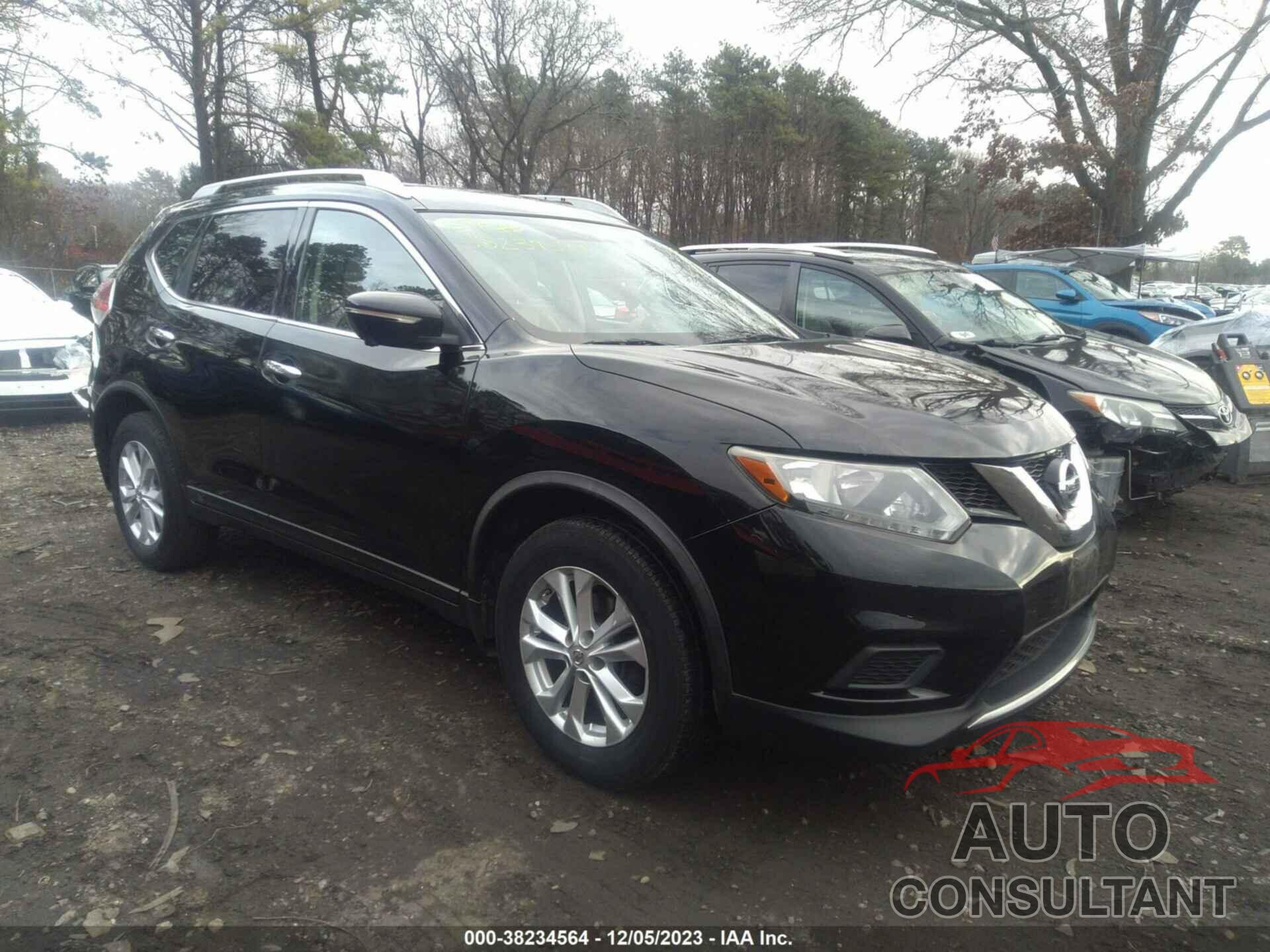 NISSAN ROGUE 2015 - KNMAT2MV0FP576149