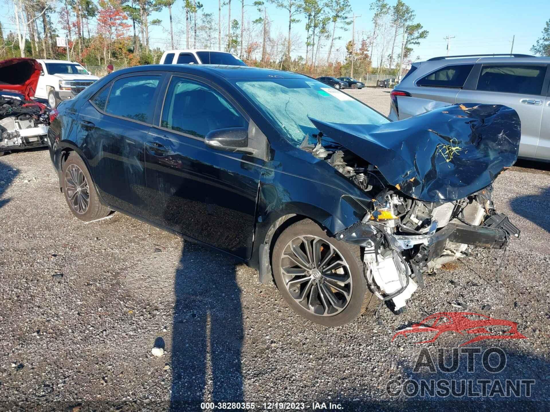 TOYOTA COROLLA 2016 - 2T1BURHEXGC526573