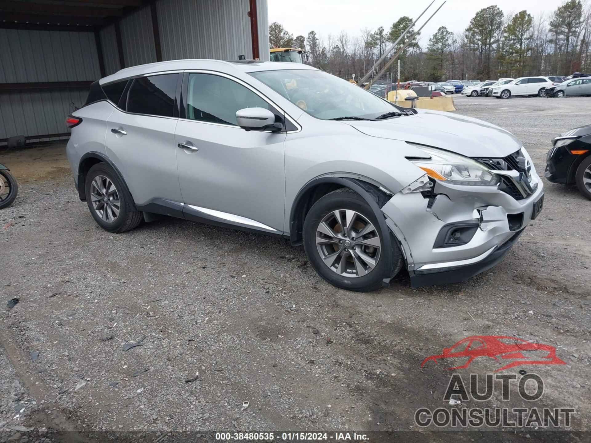 NISSAN MURANO 2017 - 5N1AZ2MG6HN188935