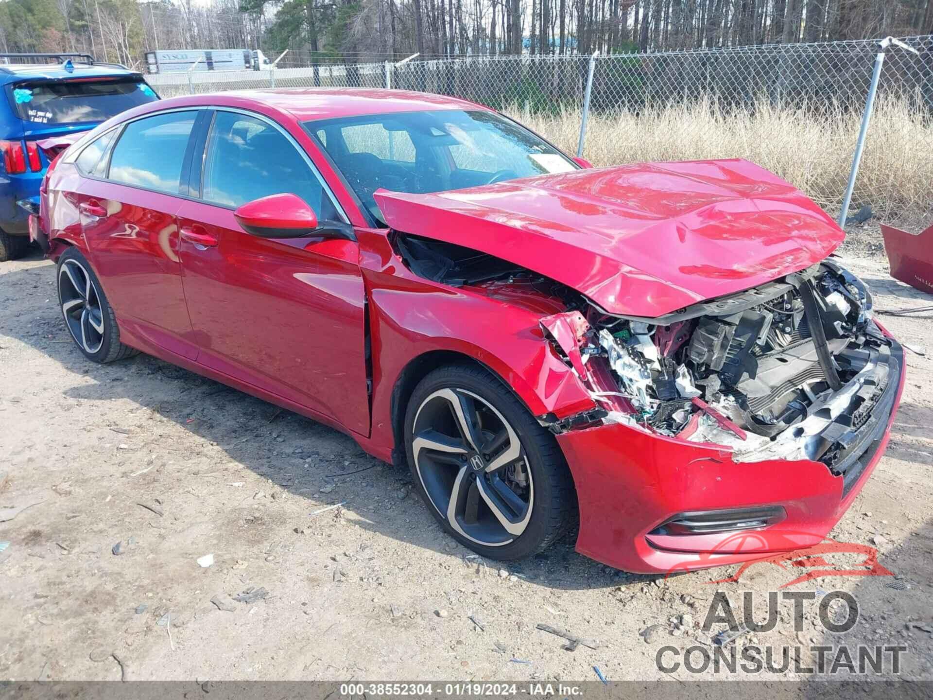 HONDA ACCORD 2018 - 1HGCV1F3XJA257234
