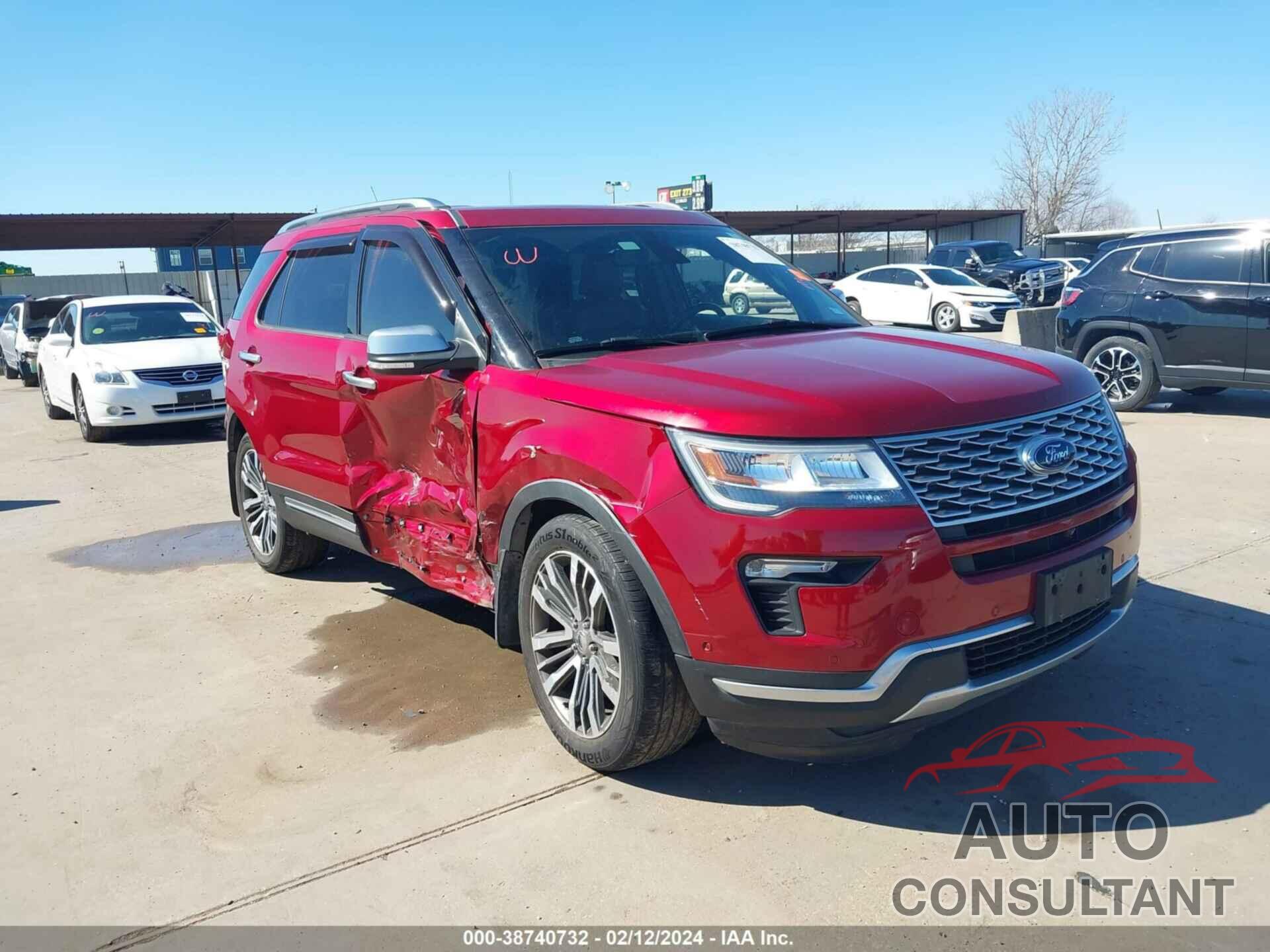 FORD EXPLORER 2018 - 1FM5K8HT0JGB17093