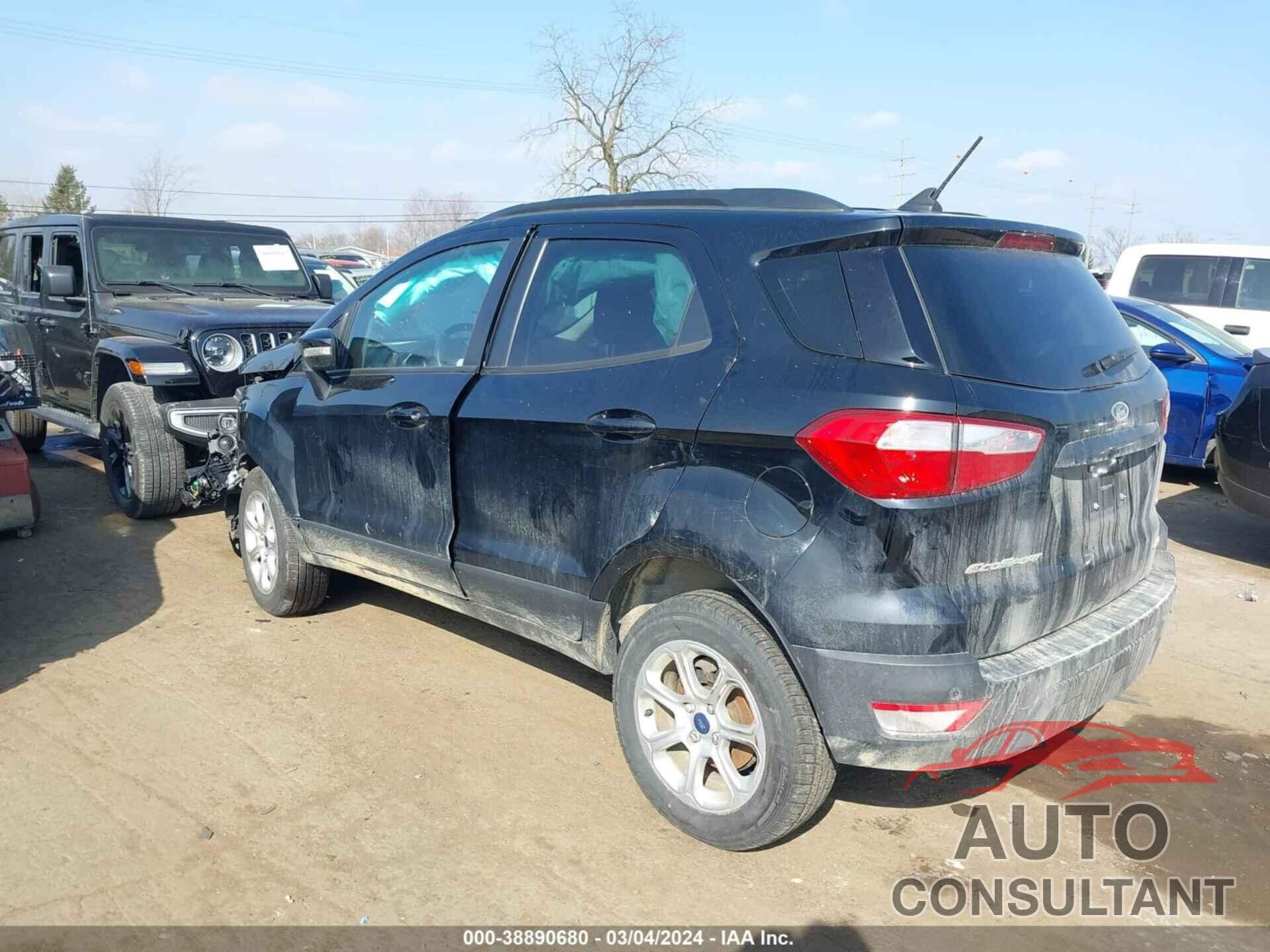 FORD ECOSPORT 2020 - MAJ6S3GL8LC340592