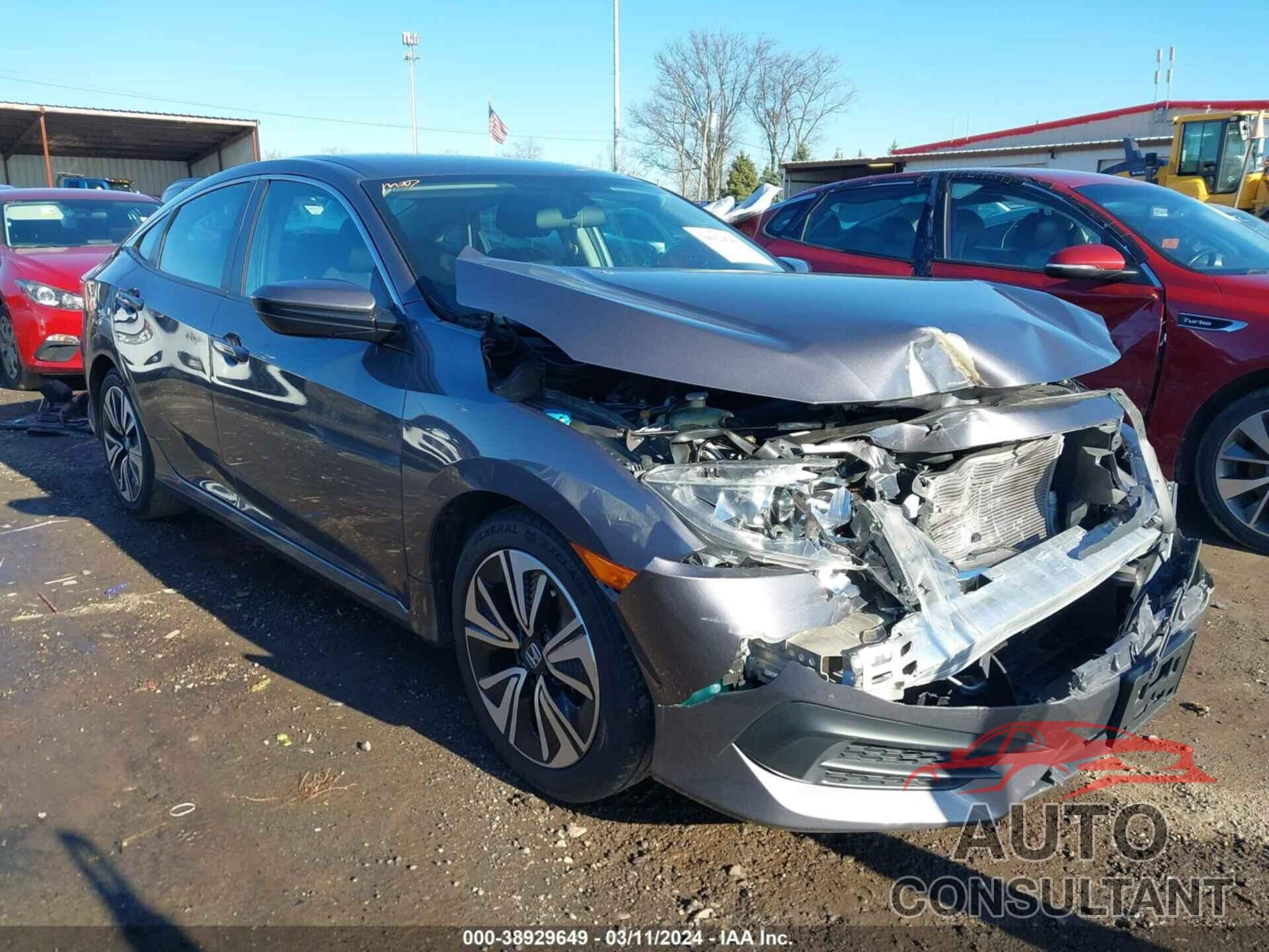 HONDA CIVIC SEDAN 2016 - 19XFC2F57GE043431