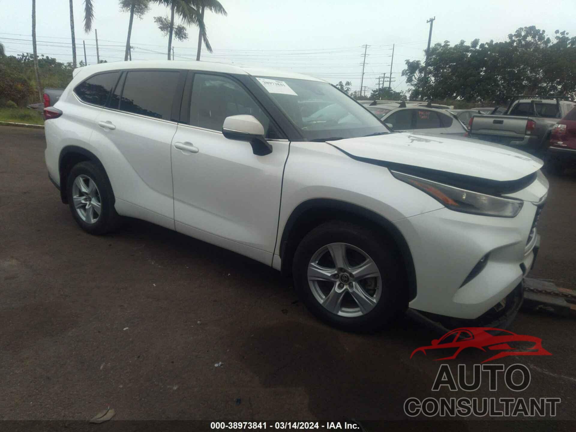 TOYOTA HIGHLANDER 2021 - 5TDZZRAH3MS055762