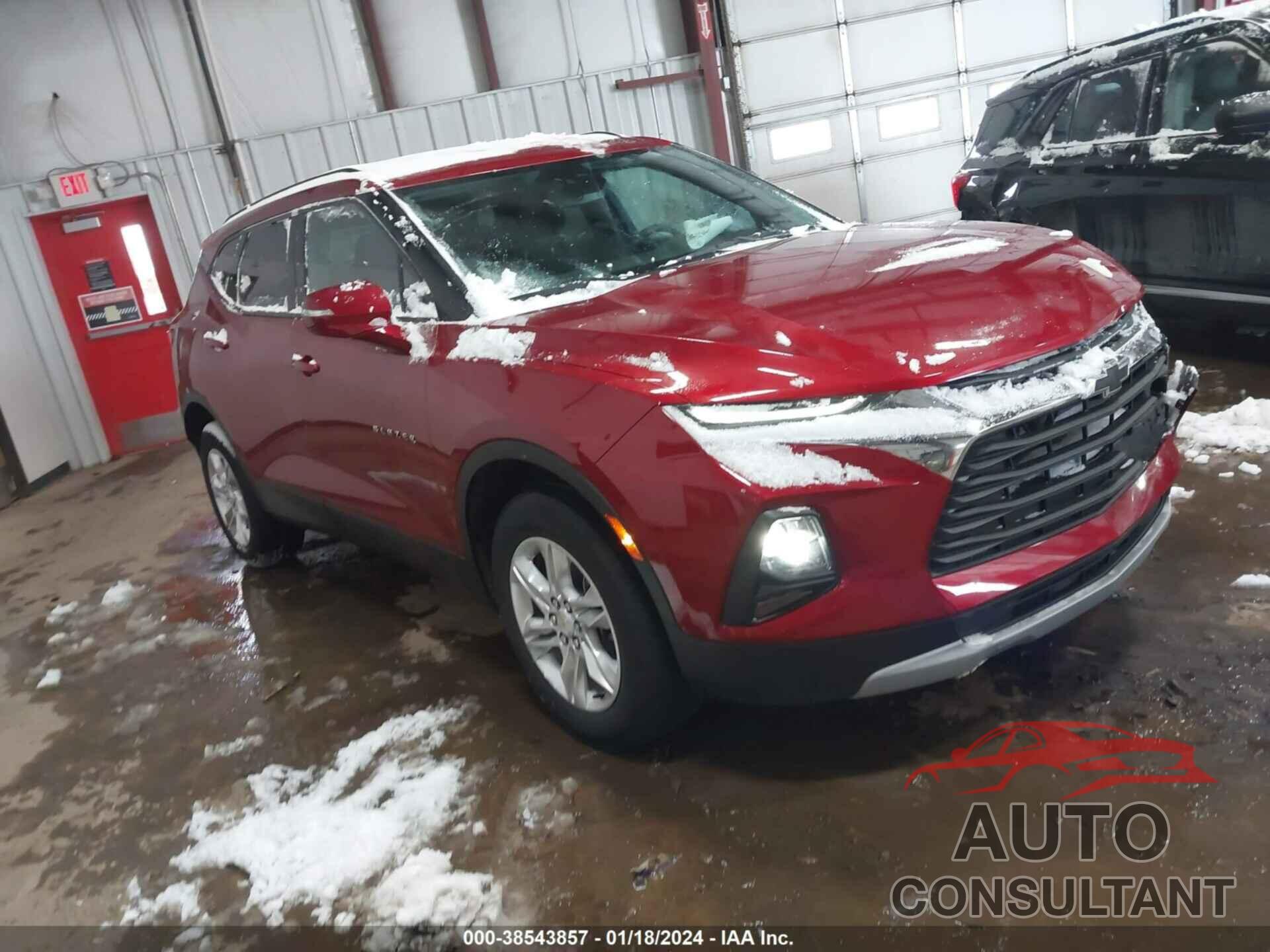 CHEVROLET BLAZER 2021 - 3GNKBCRS7MS521327