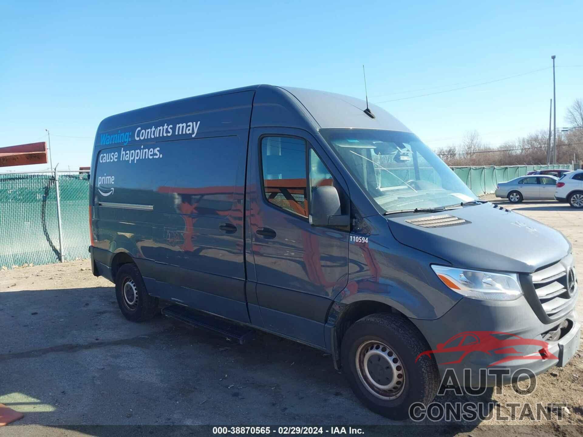 MERCEDES-BENZ SPRINTER 2500 2019 - WD4PF0CD1KP087743