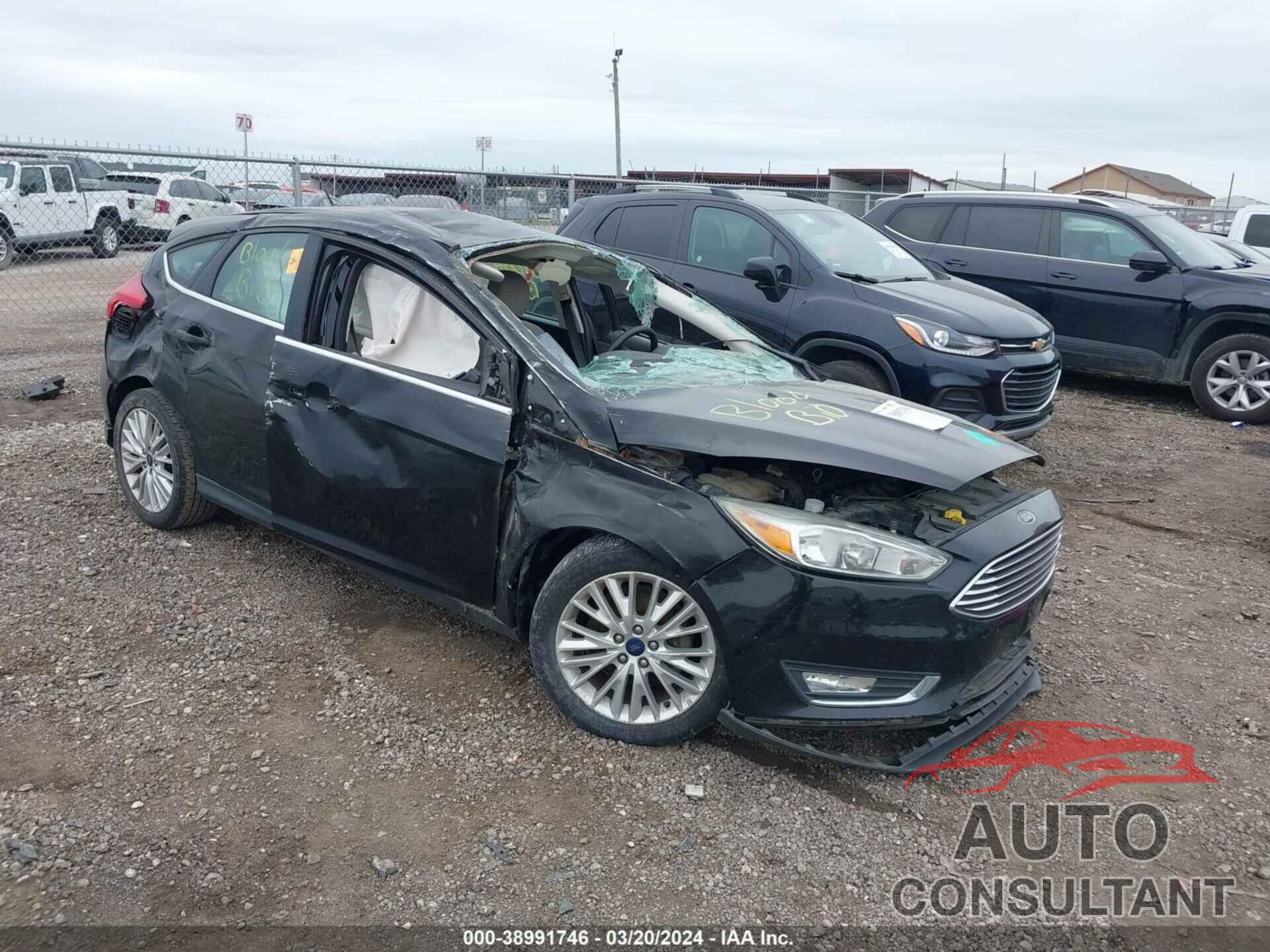 FORD FOCUS 2016 - 1FADP3N23GL302437