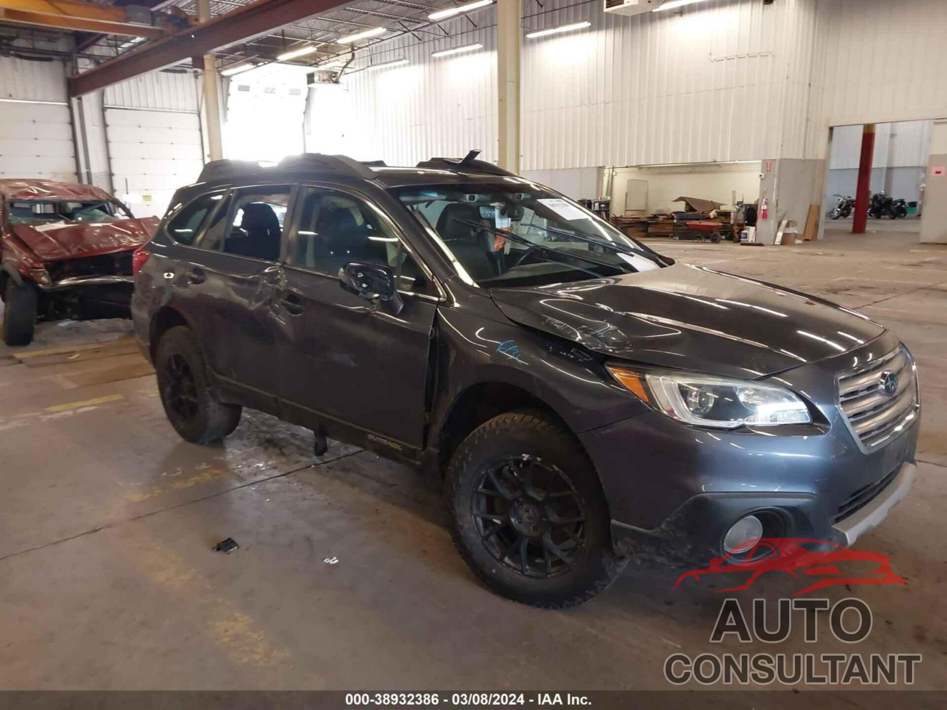 SUBARU OUTBACK 2017 - 4S4BSENC8H3221211