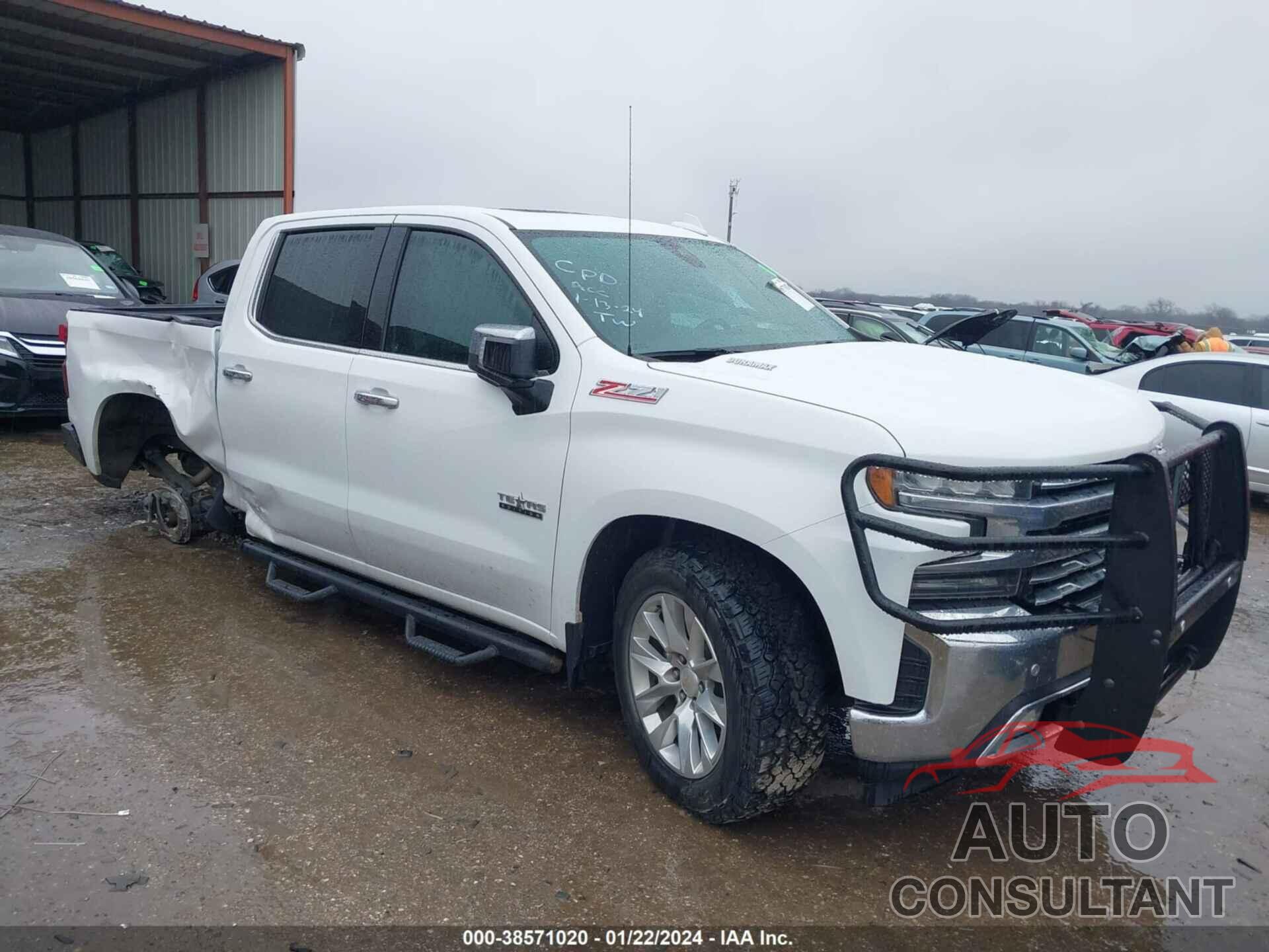CHEVROLET SILVERADO 1500 2021 - 3GCUYGET0MG229365