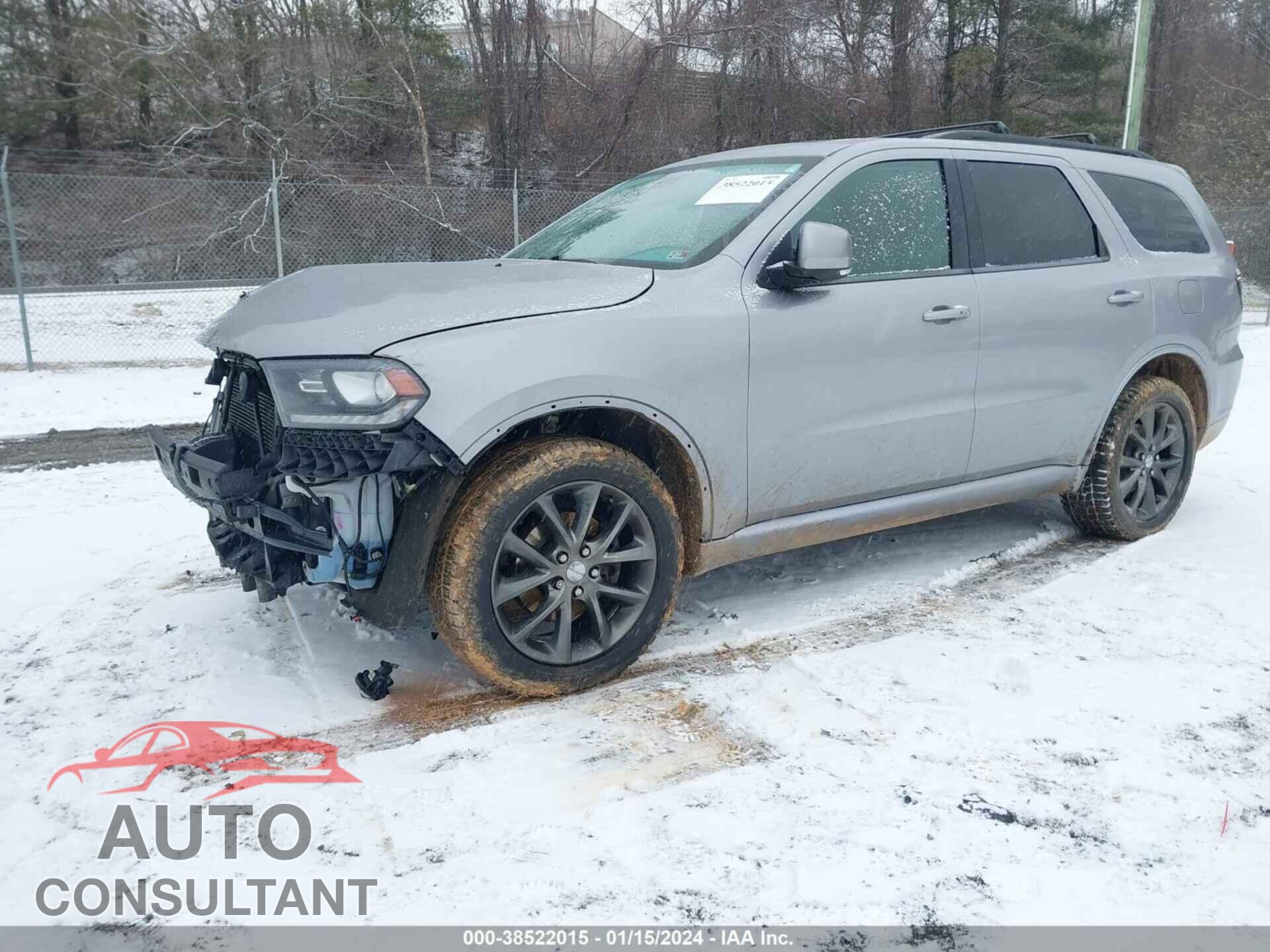 DODGE DURANGO 2017 - 1C4RDJDG7HC609749