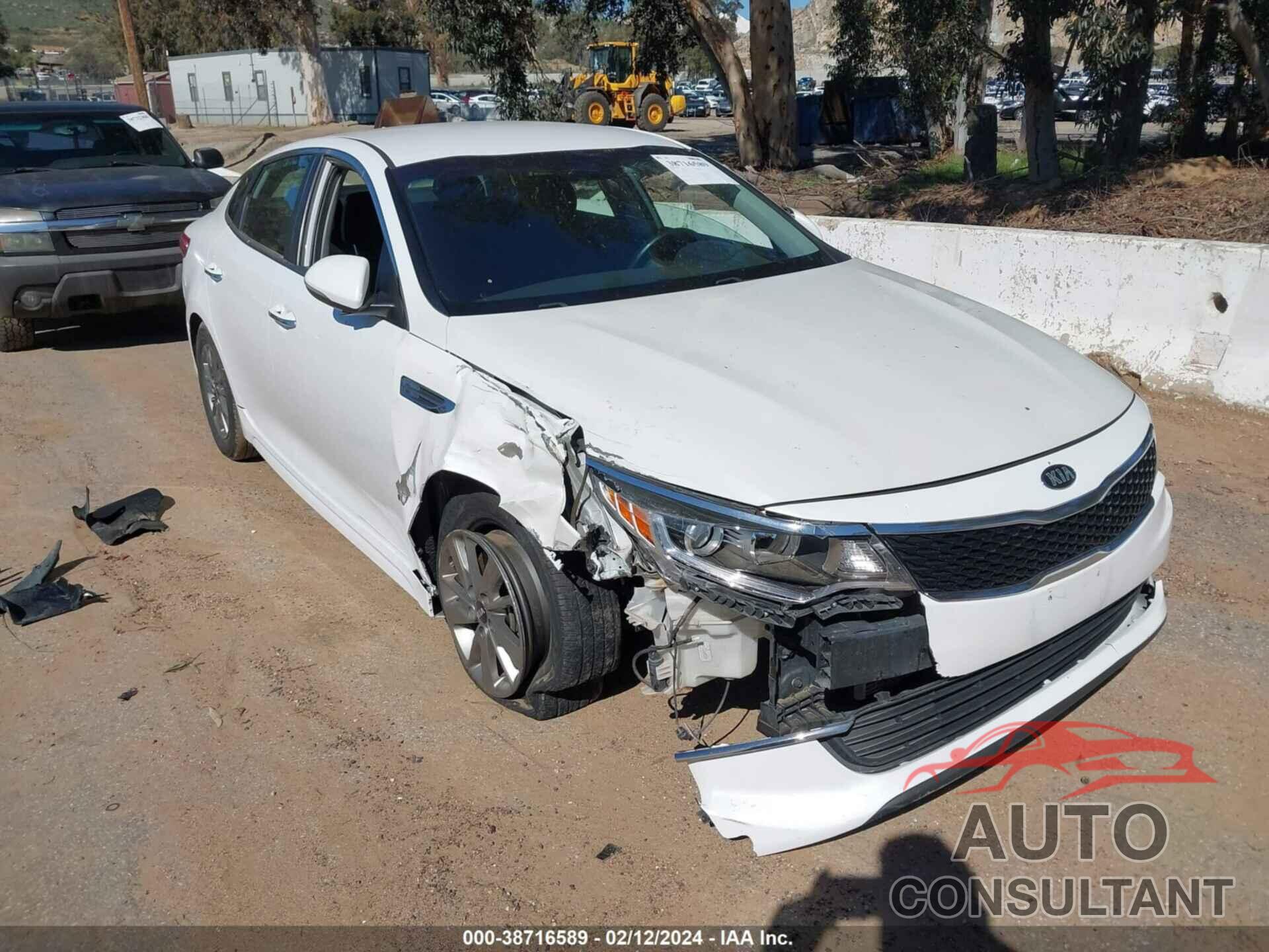 KIA OPTIMA 2016 - 5XXGT4L15GG033456