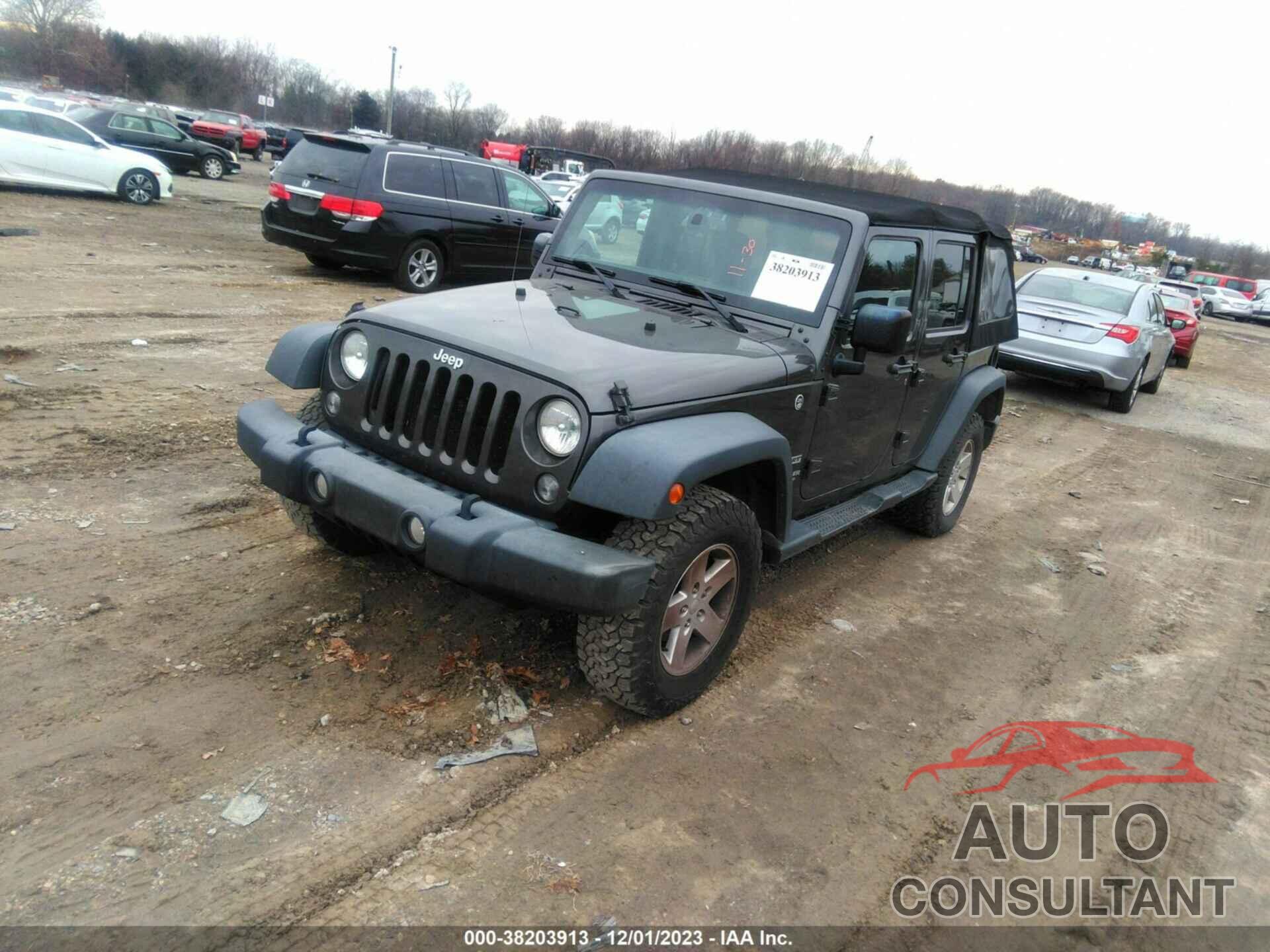 JEEP WRANGLER UNLIMITED 2017 - 1C4BJWDG3HL569290