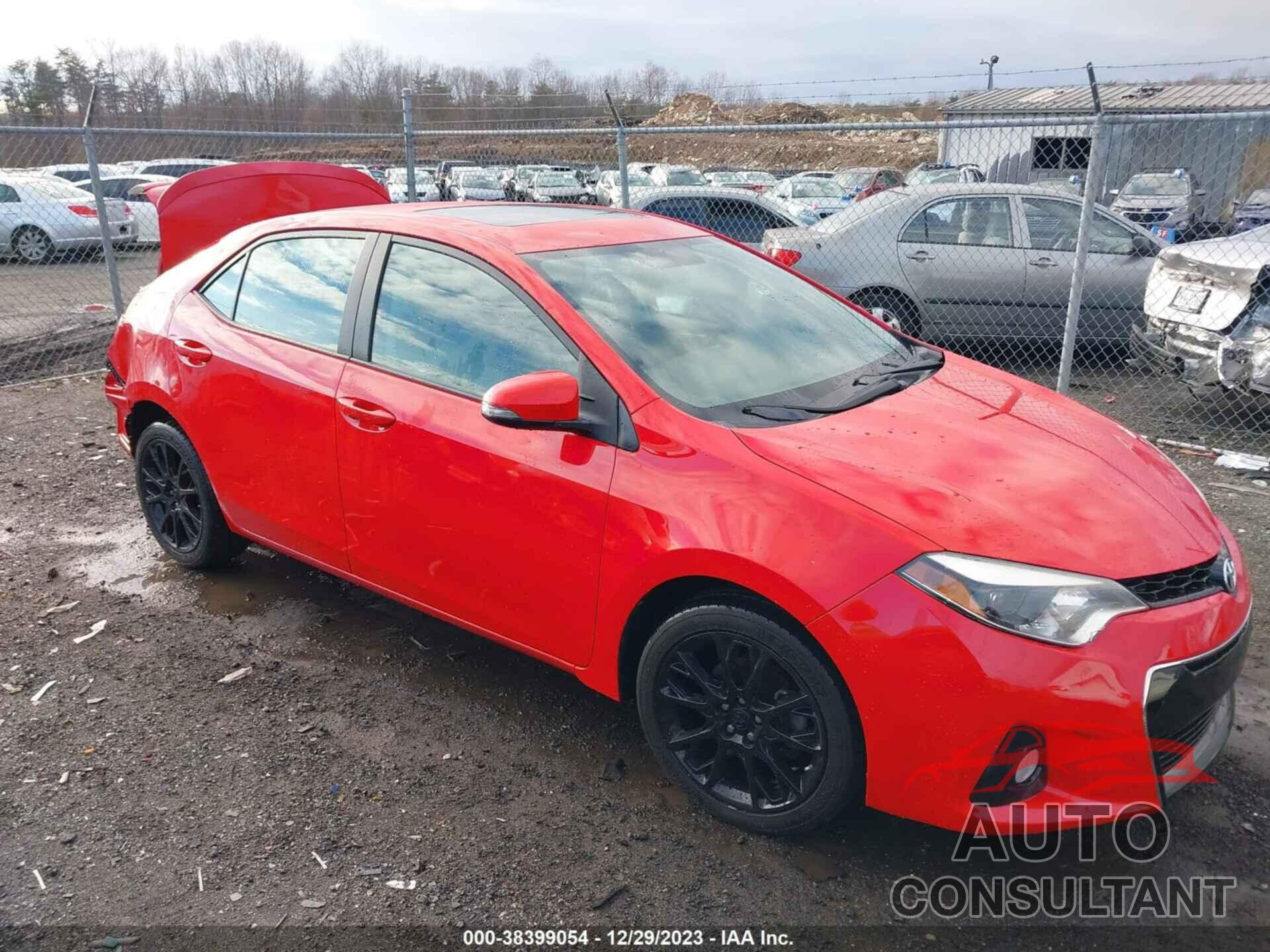 TOYOTA COROLLA 2016 - 2T1BURHE3GC586789