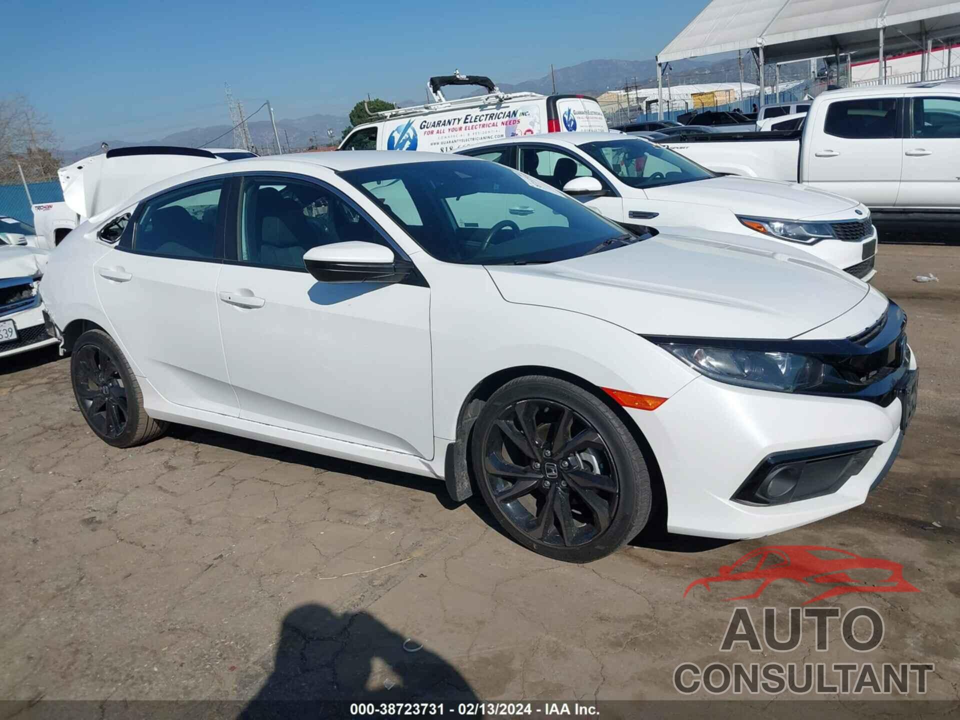 HONDA CIVIC 2020 - 19XFC2F87LE204221