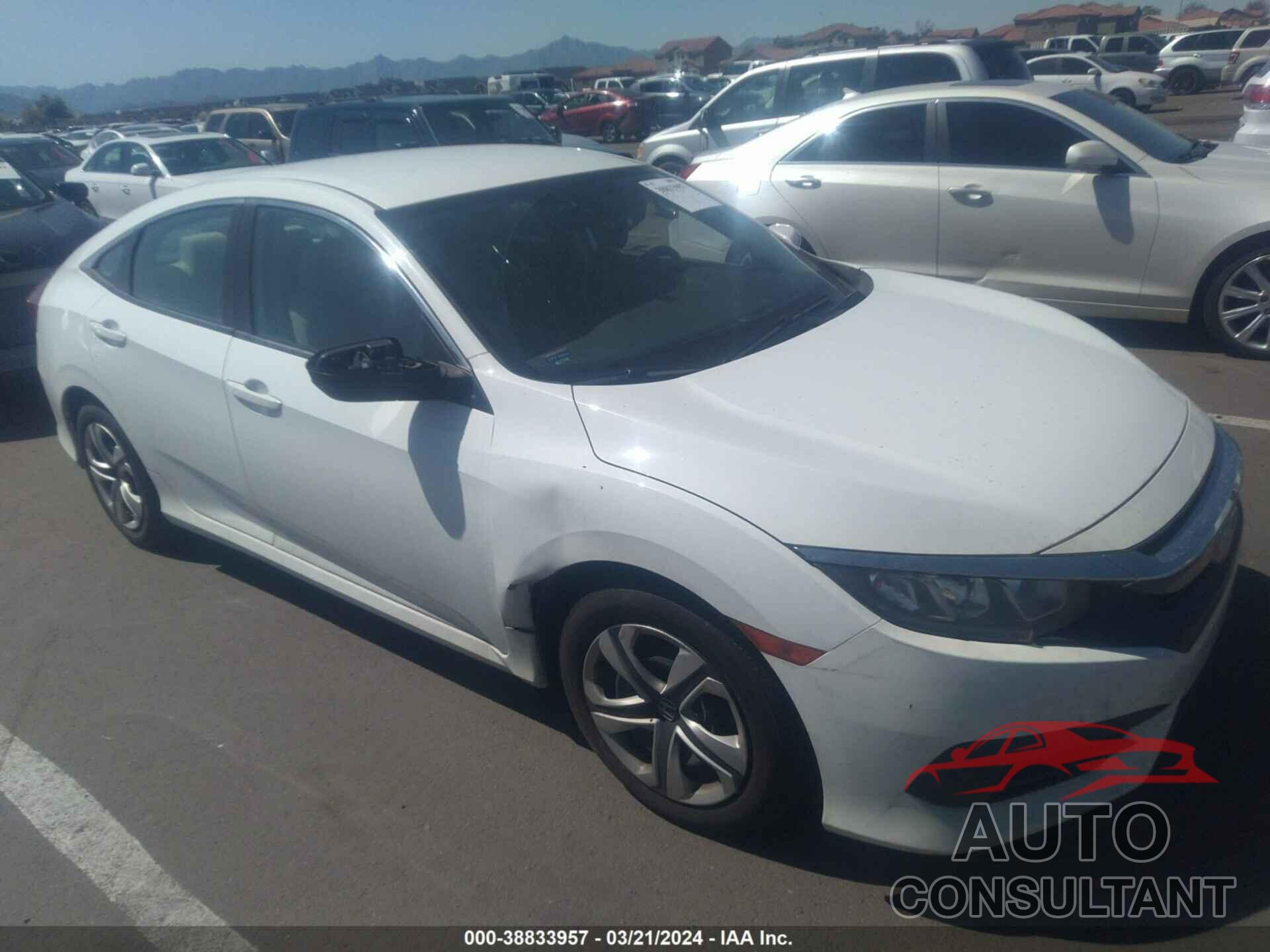 HONDA CIVIC 2016 - 19XFC2E51GE022222