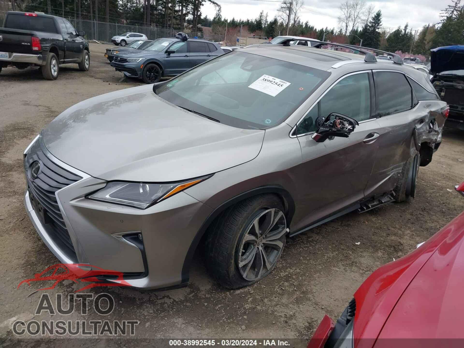 LEXUS RX 2017 - 2T2BZMCA2HC068727
