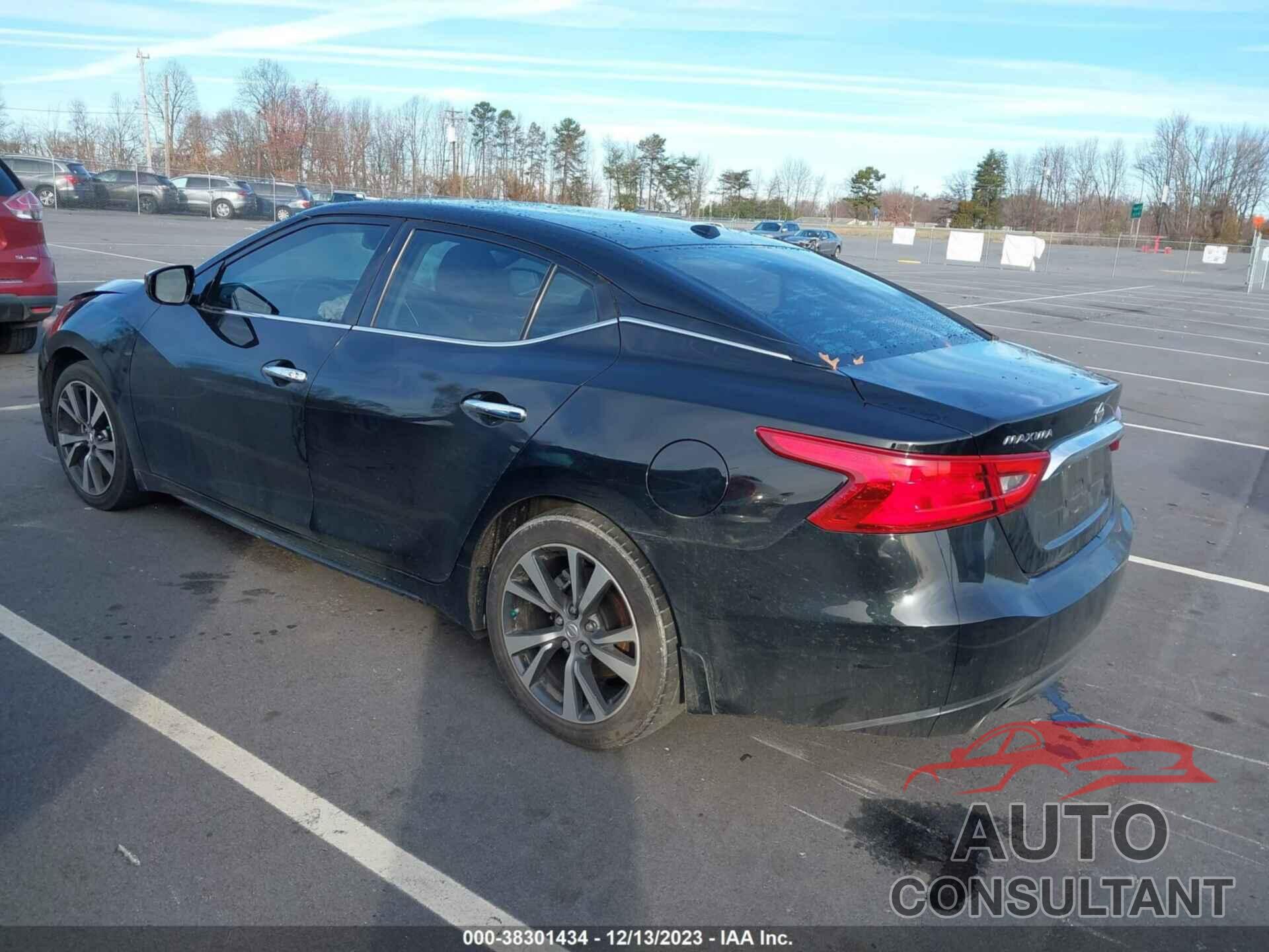 NISSAN MAXIMA 2017 - 1N4AA6AP3HC437796