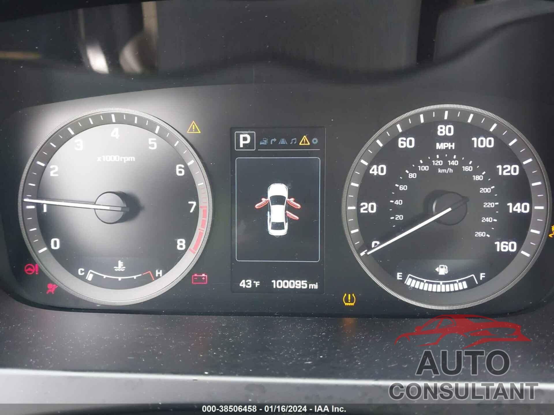 HYUNDAI SONATA 2016 - 6NPE34AF2FH035416