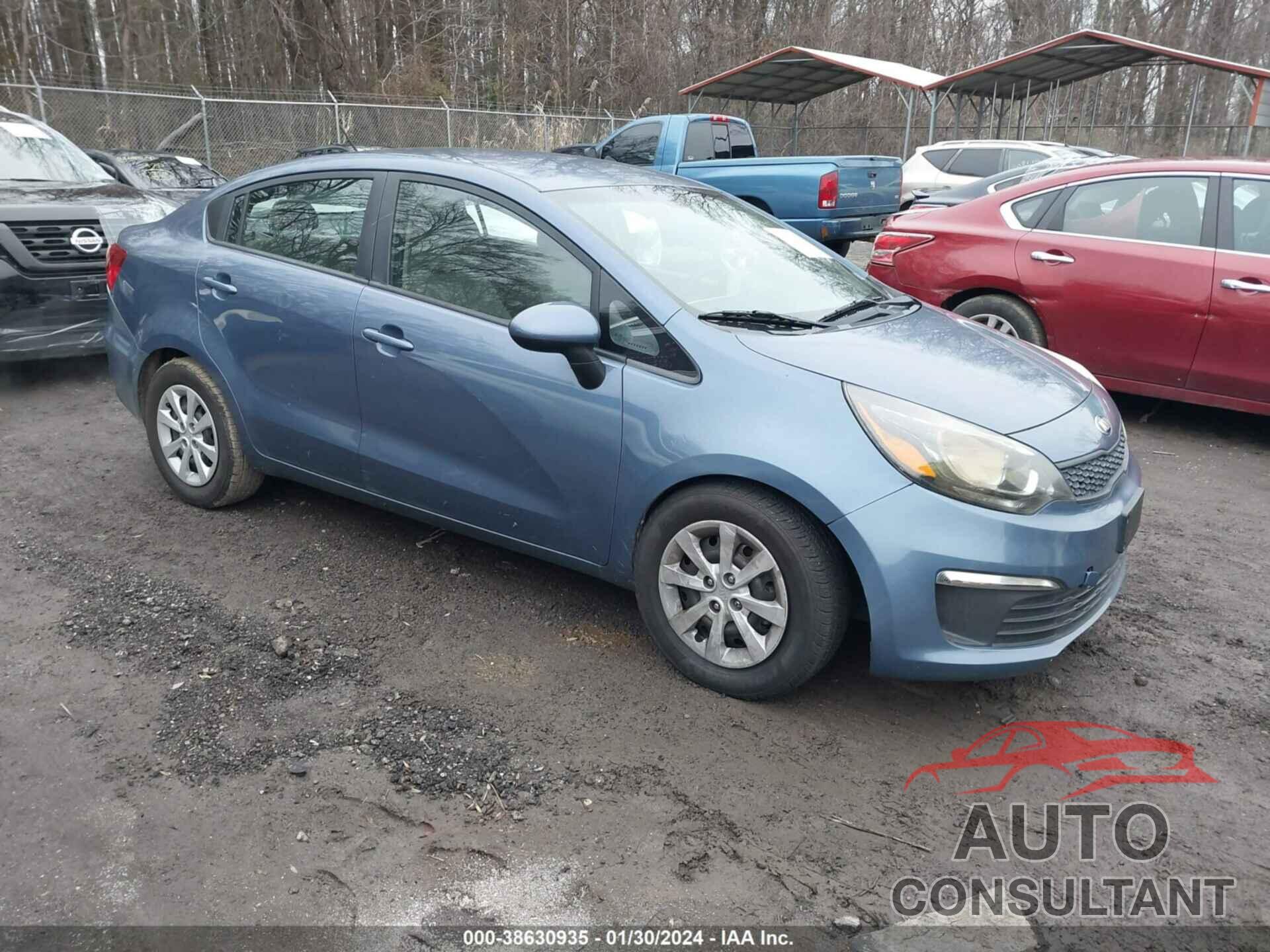 KIA RIO 2016 - KNADM4A38G6553943