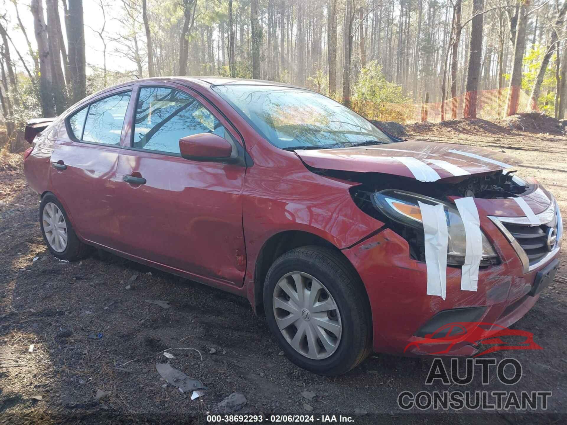 NISSAN VERSA 2016 - 3N1CN7AP2GL917332