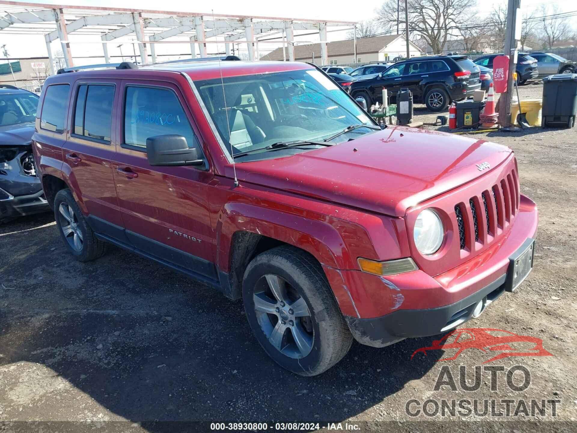 JEEP PATRIOT 2016 - 1C4NJRFB4GD595728