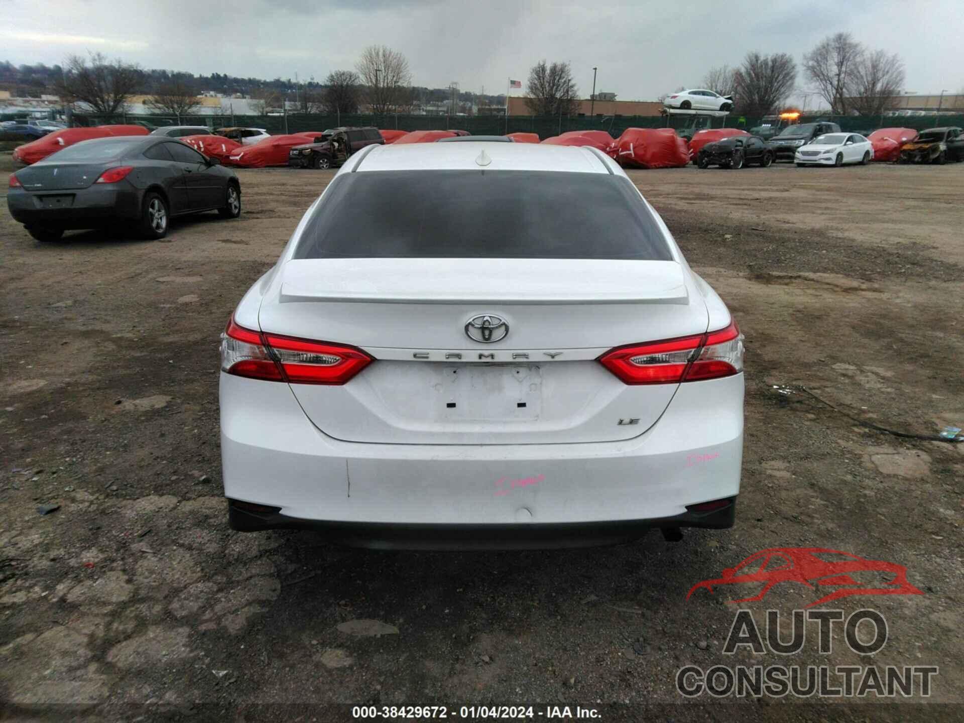 TOYOTA CAMRY 2019 - 4T1B11HK3KU815933