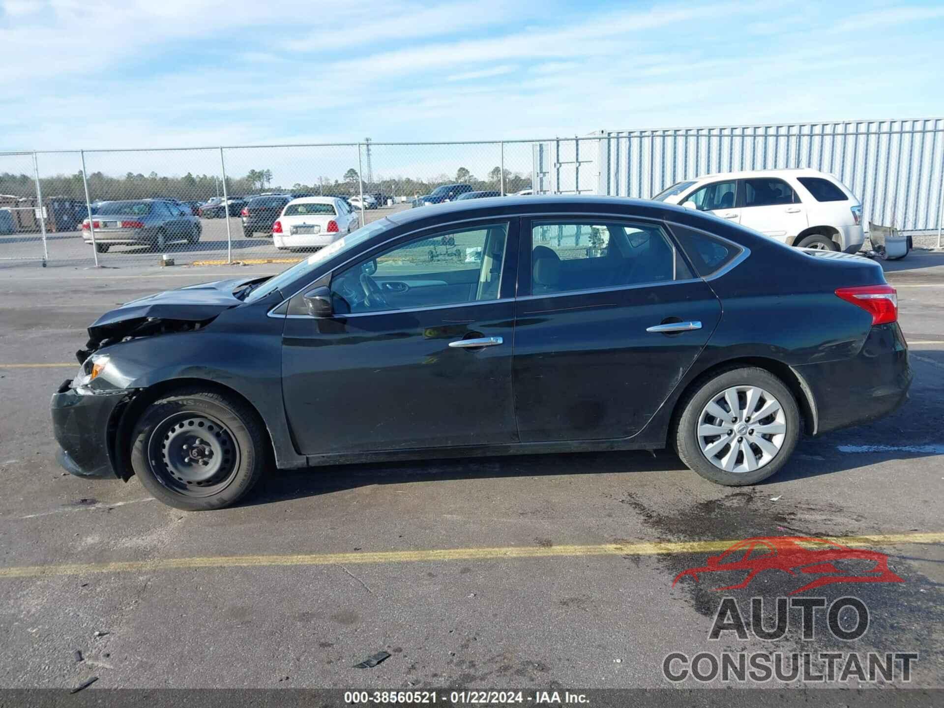 NISSAN SENTRA 2018 - 3N1AB7AP4JY283628