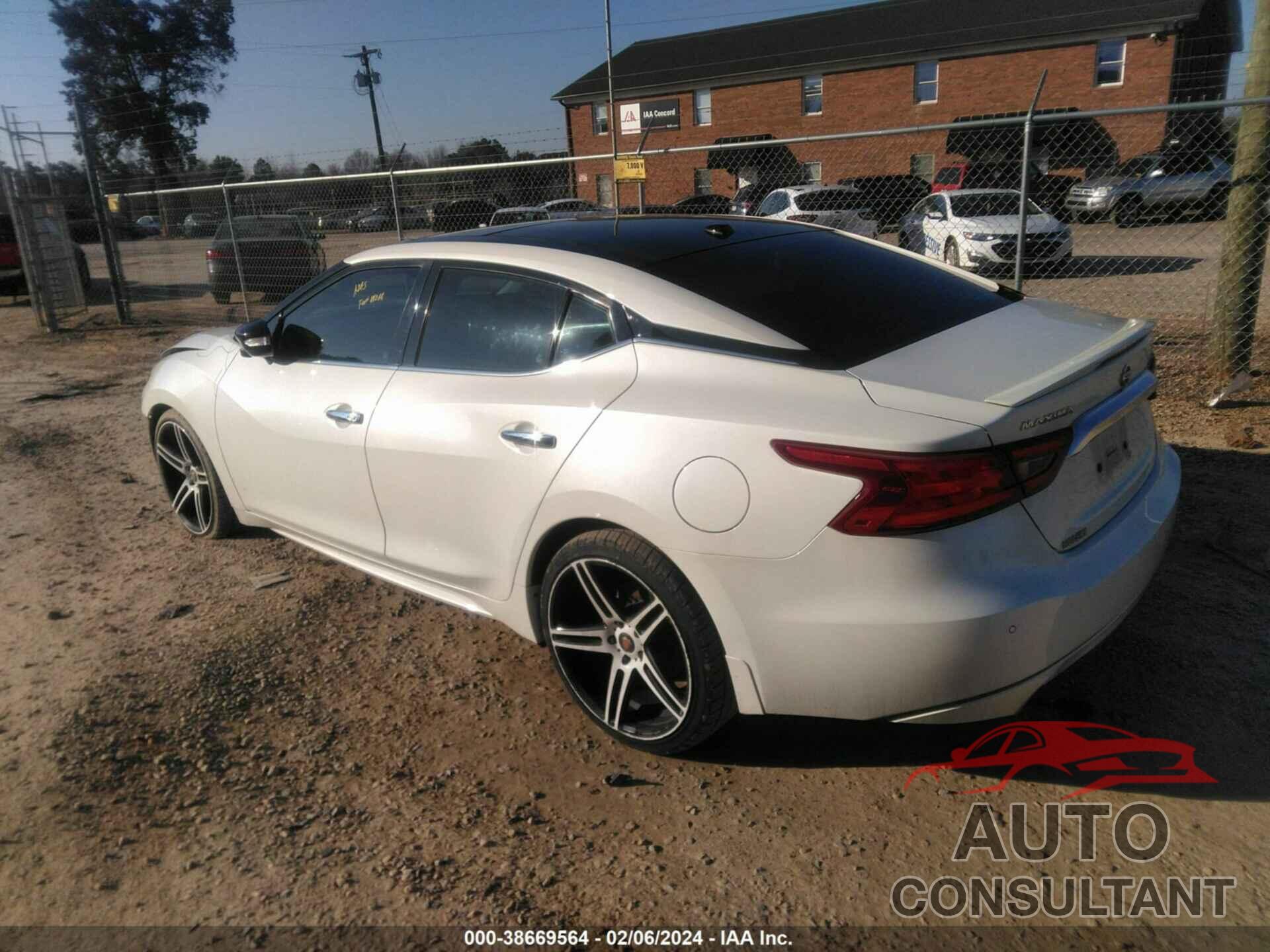 NISSAN MAXIMA 2017 - 1N4AA6AP6HC404579