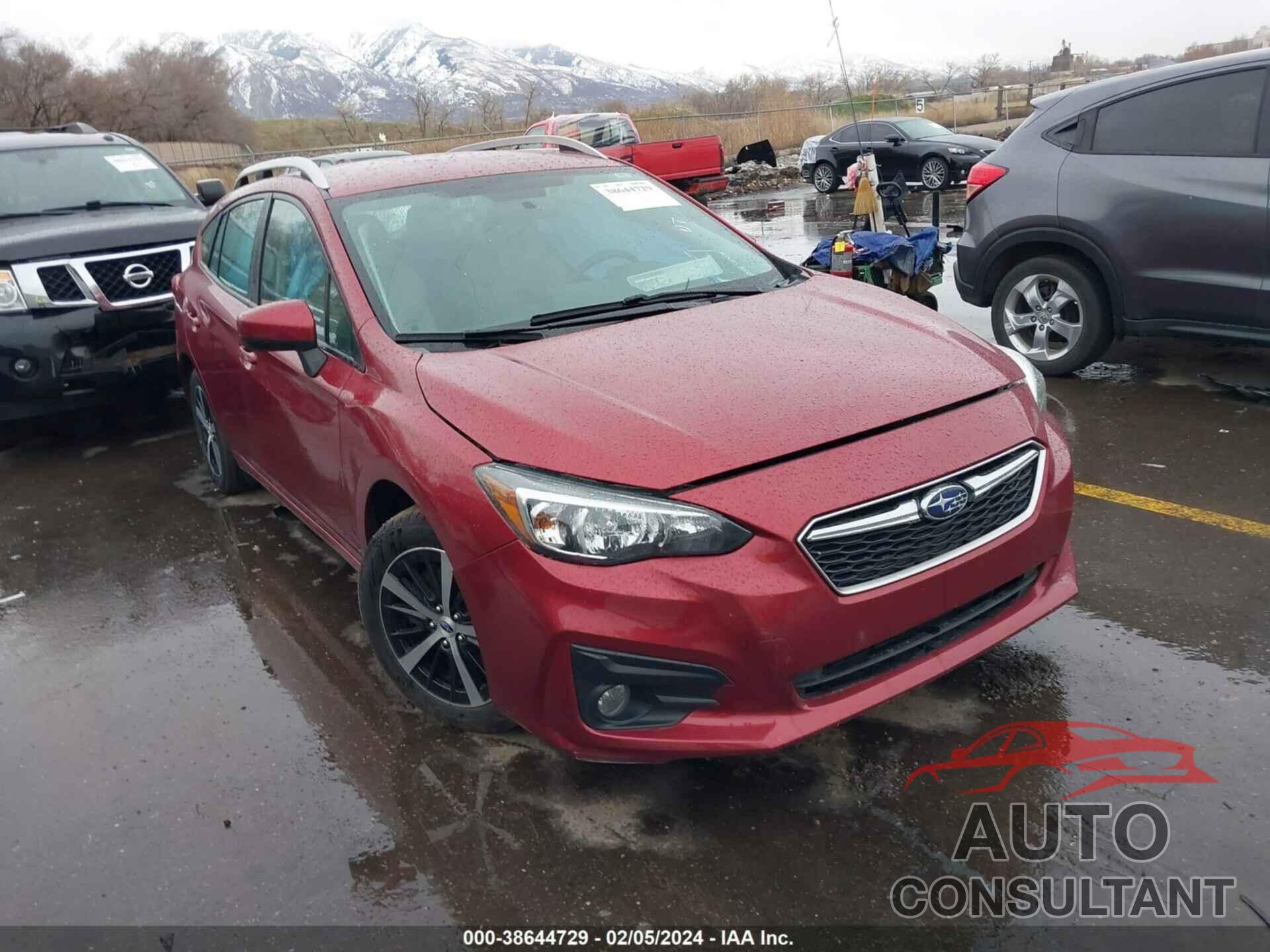 SUBARU IMPREZA 2019 - 4S3GTAD66K3744939