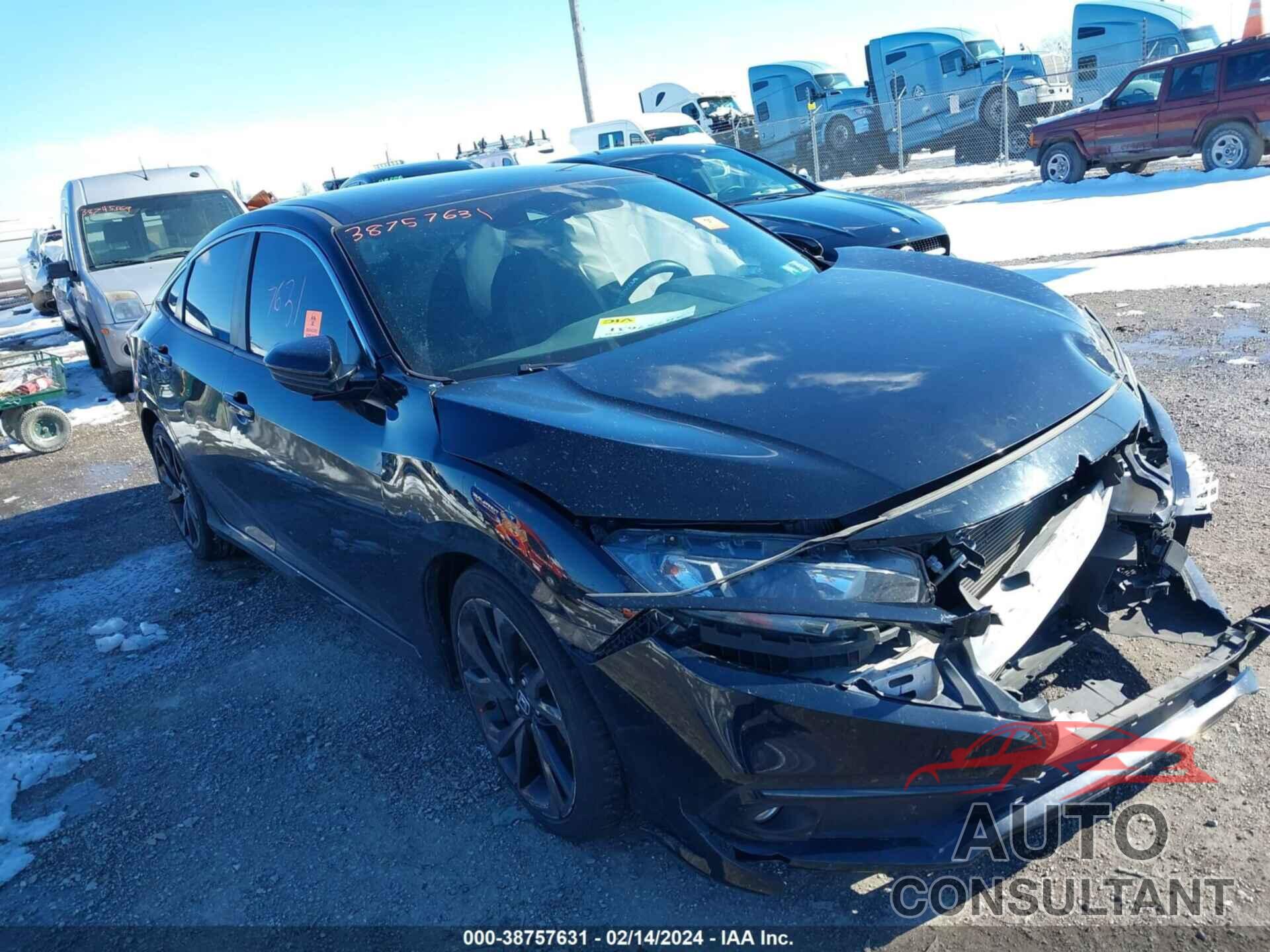 HONDA CIVIC 2019 - 19XFC2F8XKE200369