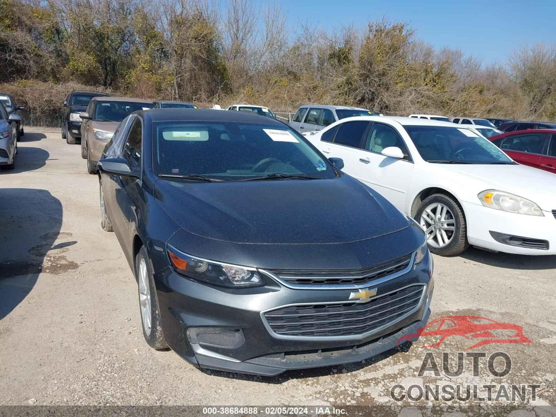 CHEVROLET MALIBU 2017 - 1G1ZE5ST6HF214862